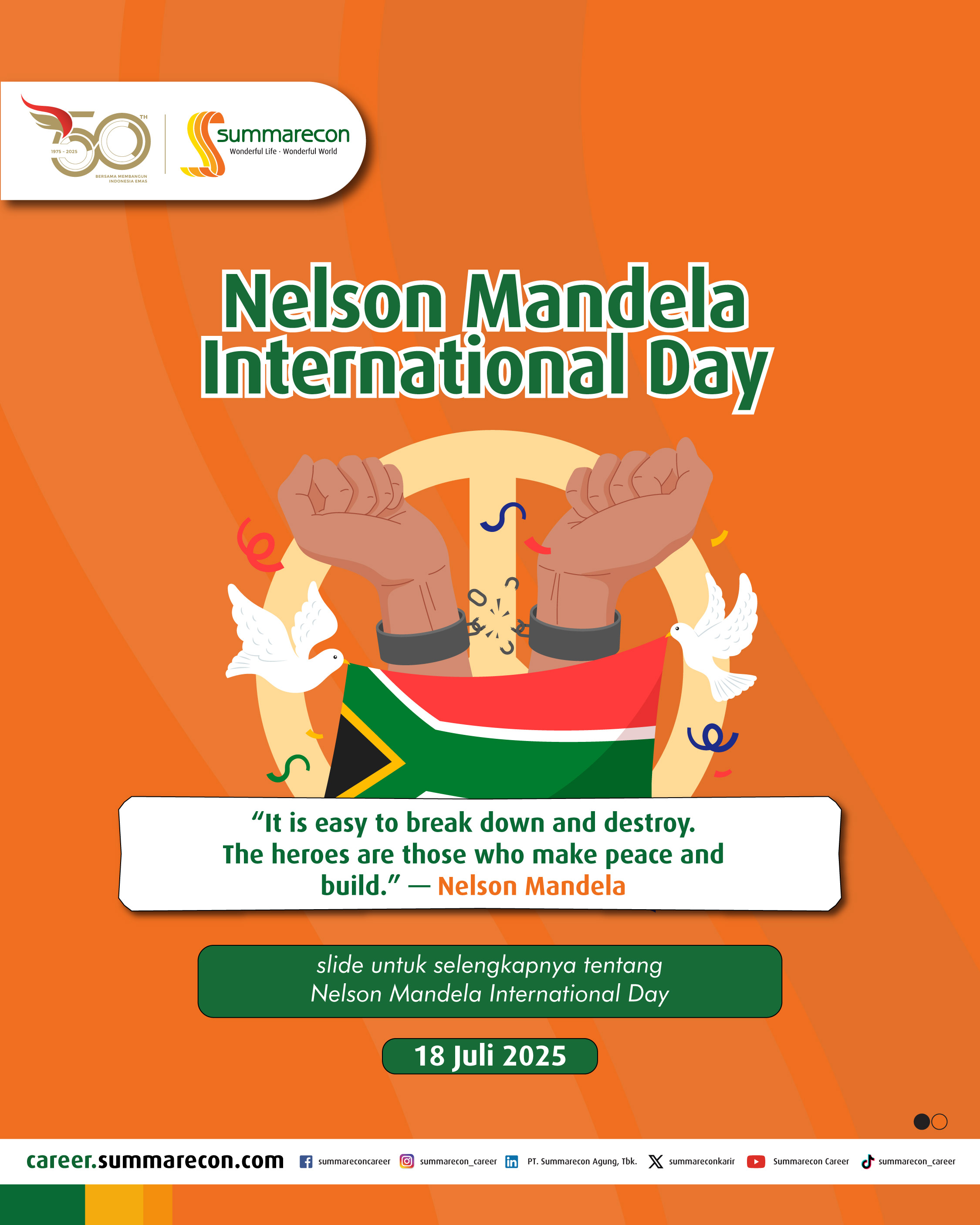 Nelson Mandela International Day