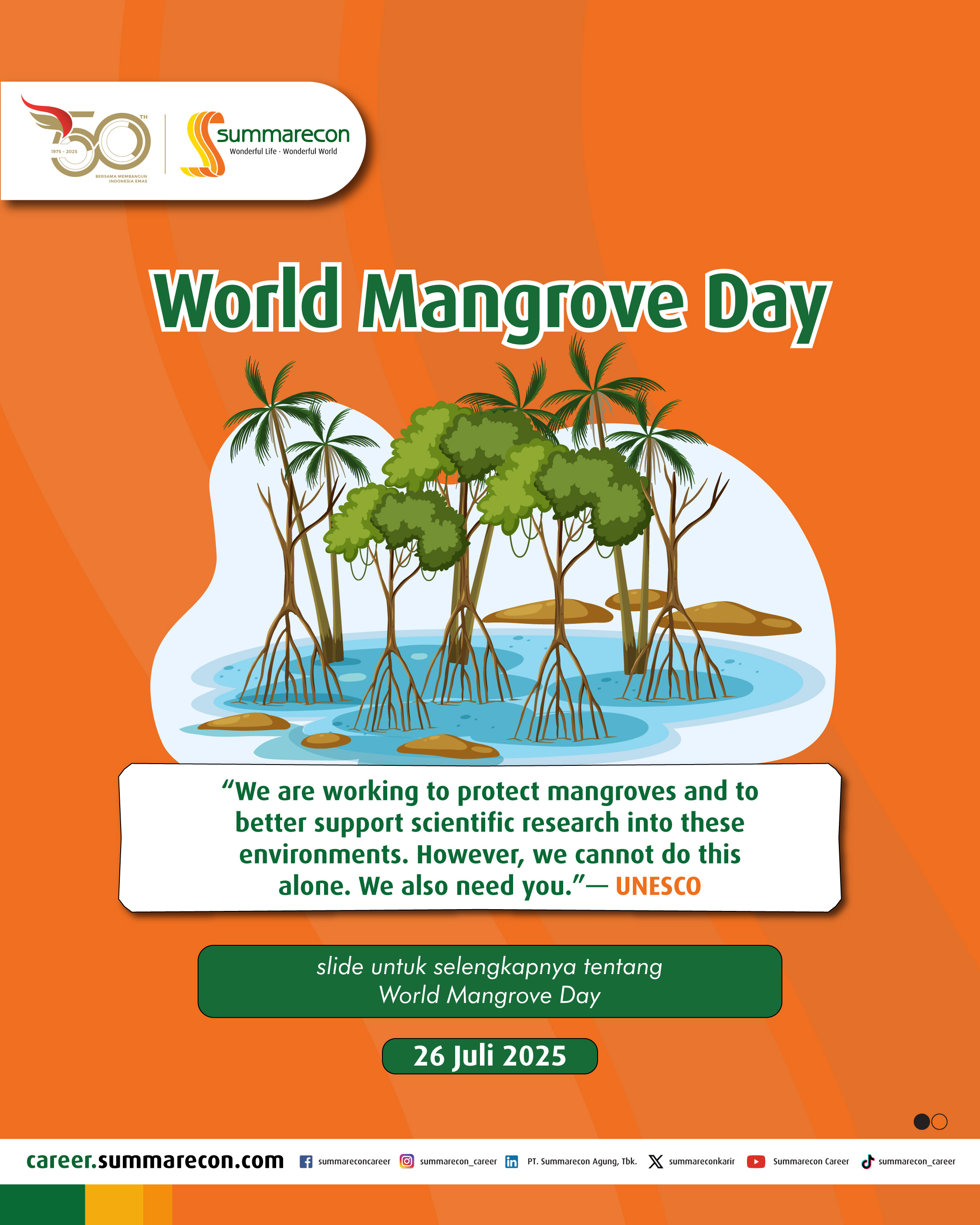World Mangrove Day