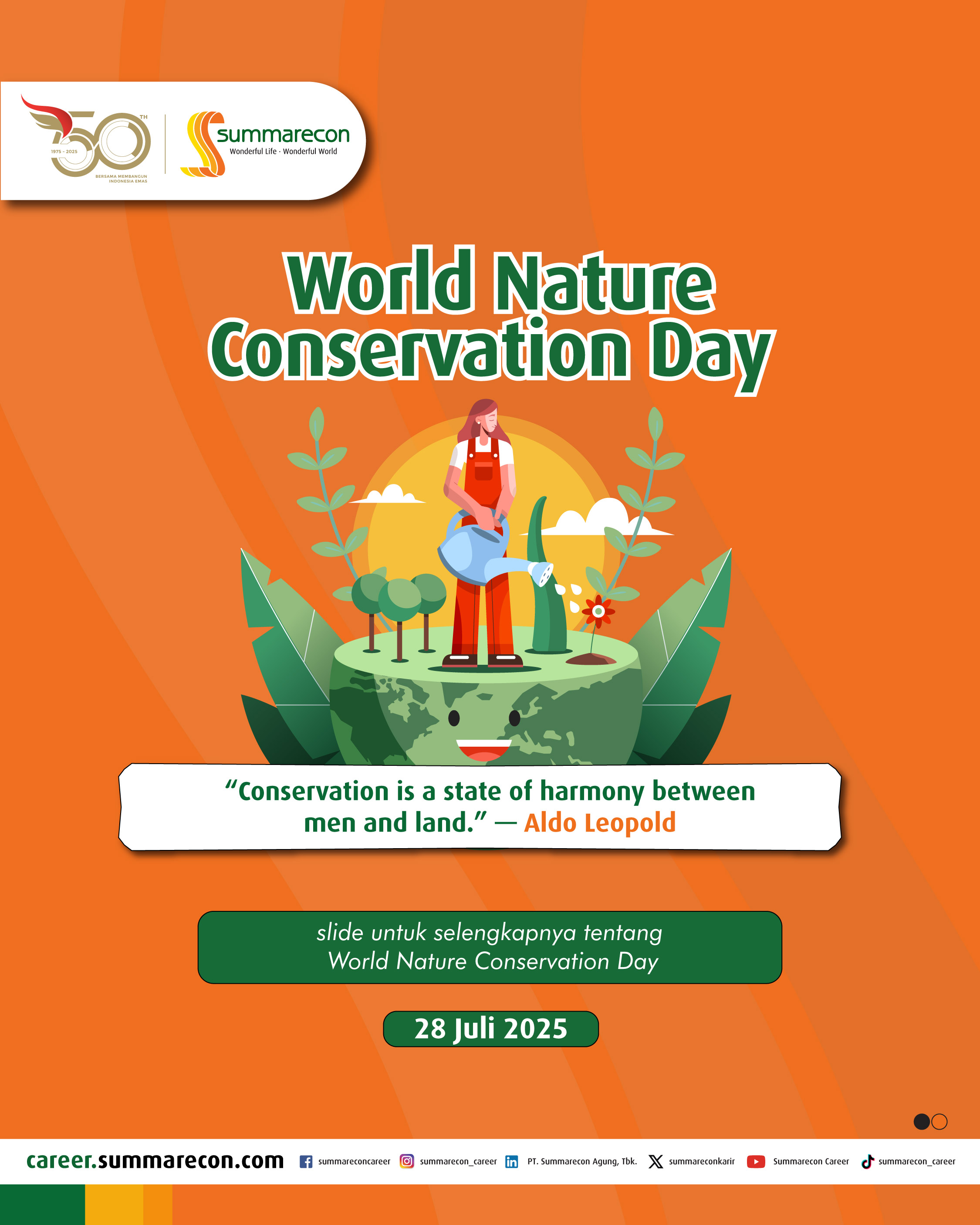 World Nature Conservation Day