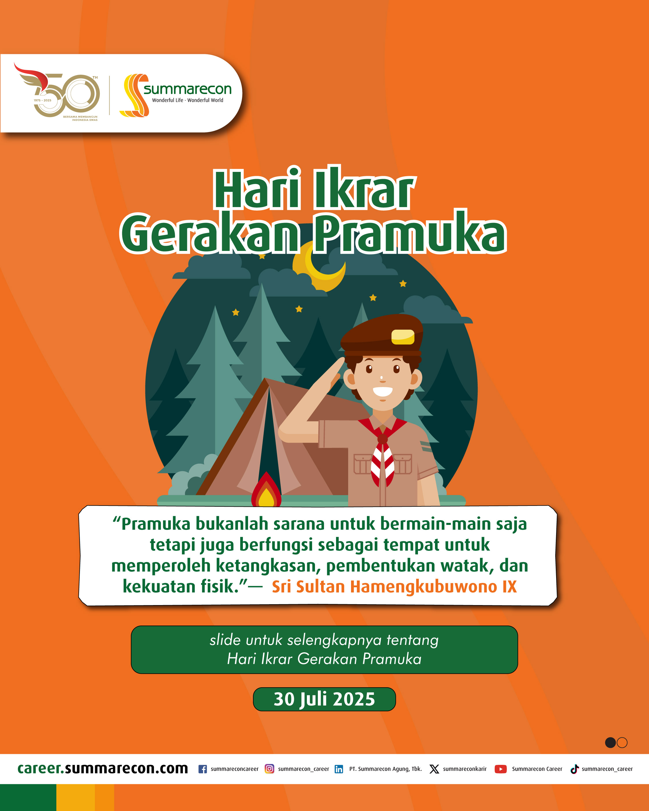 Hari Ikrar Gerakan Pramuka