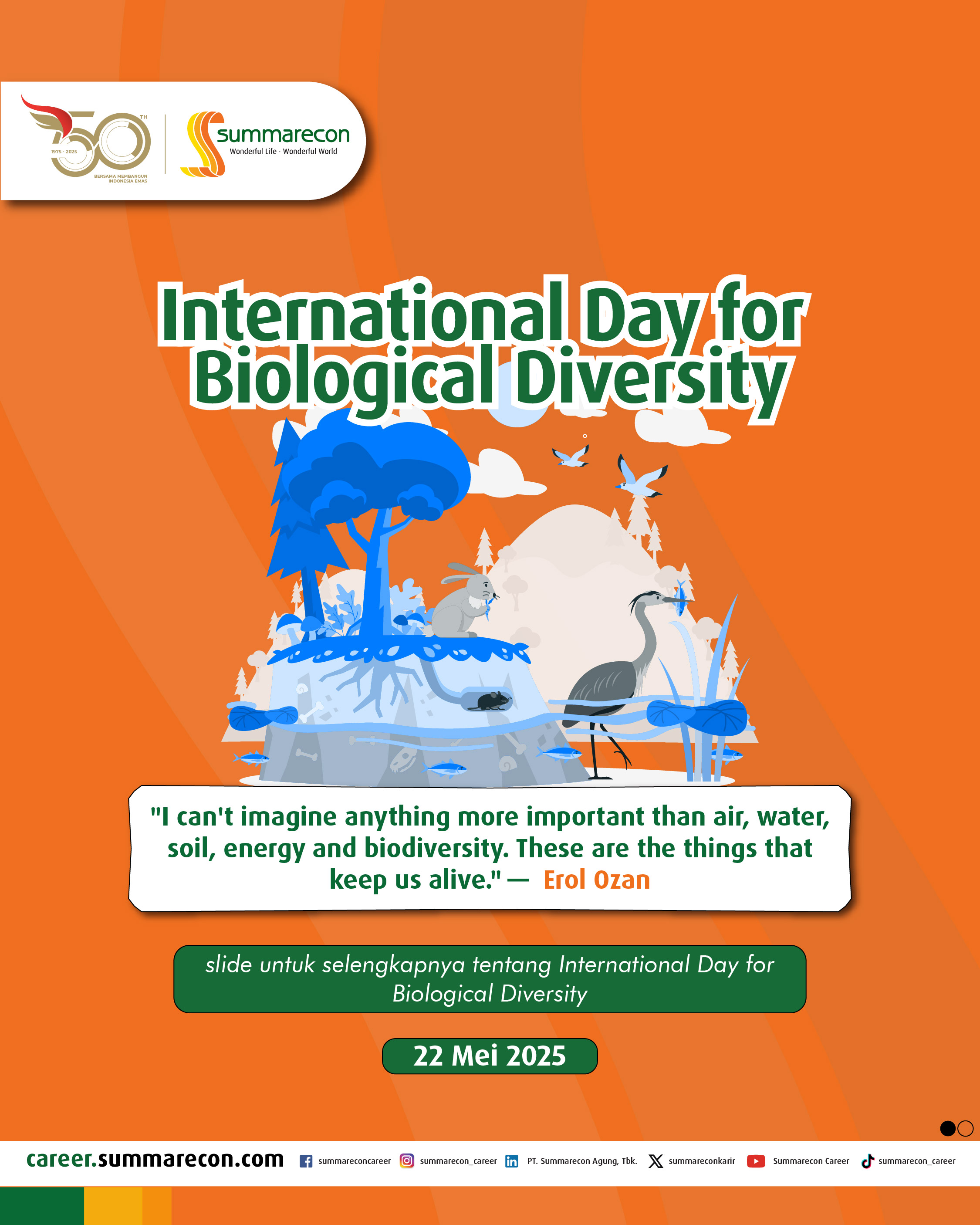 International Day for Biological Diversity