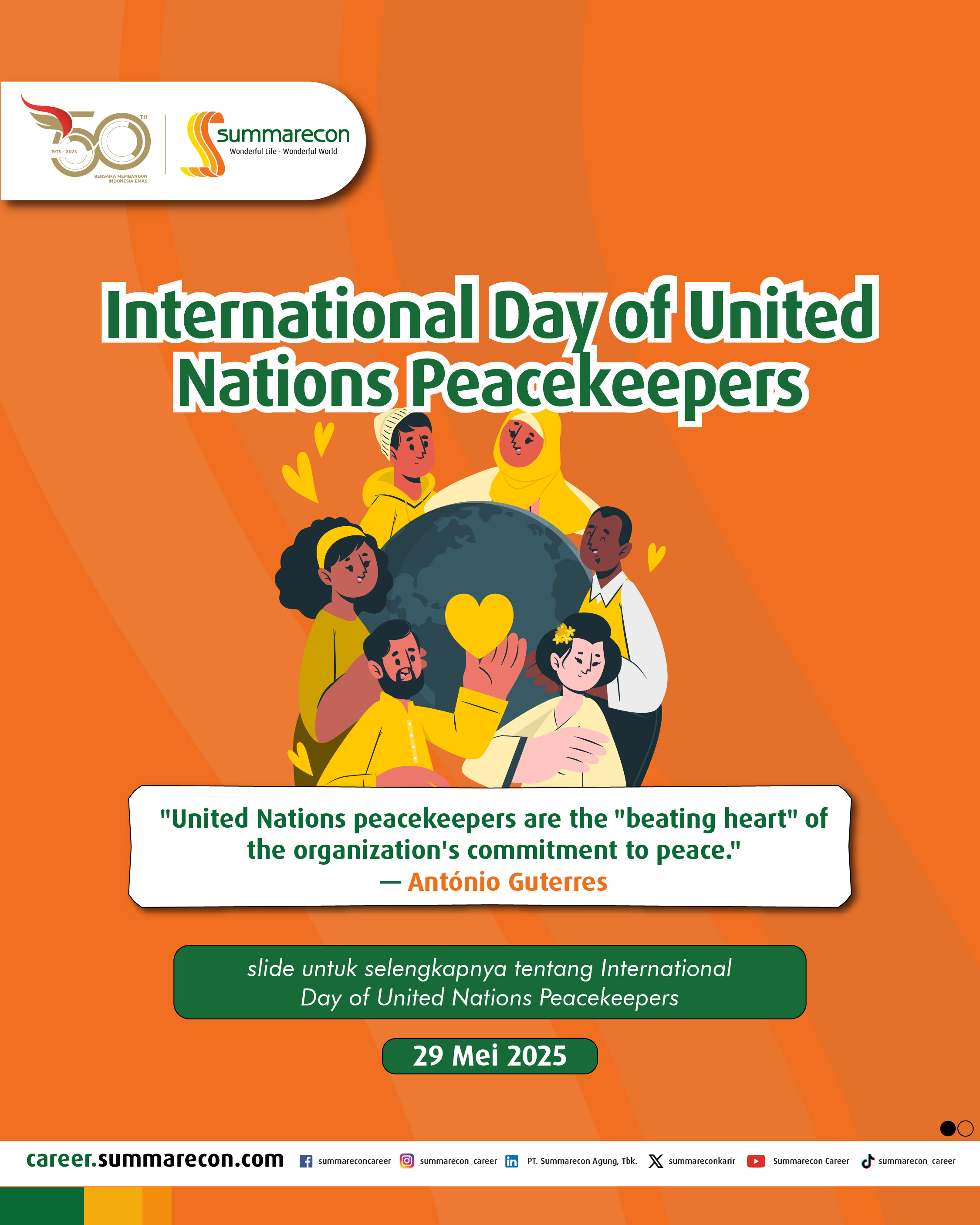 International Day of United Nations Peacekeepers