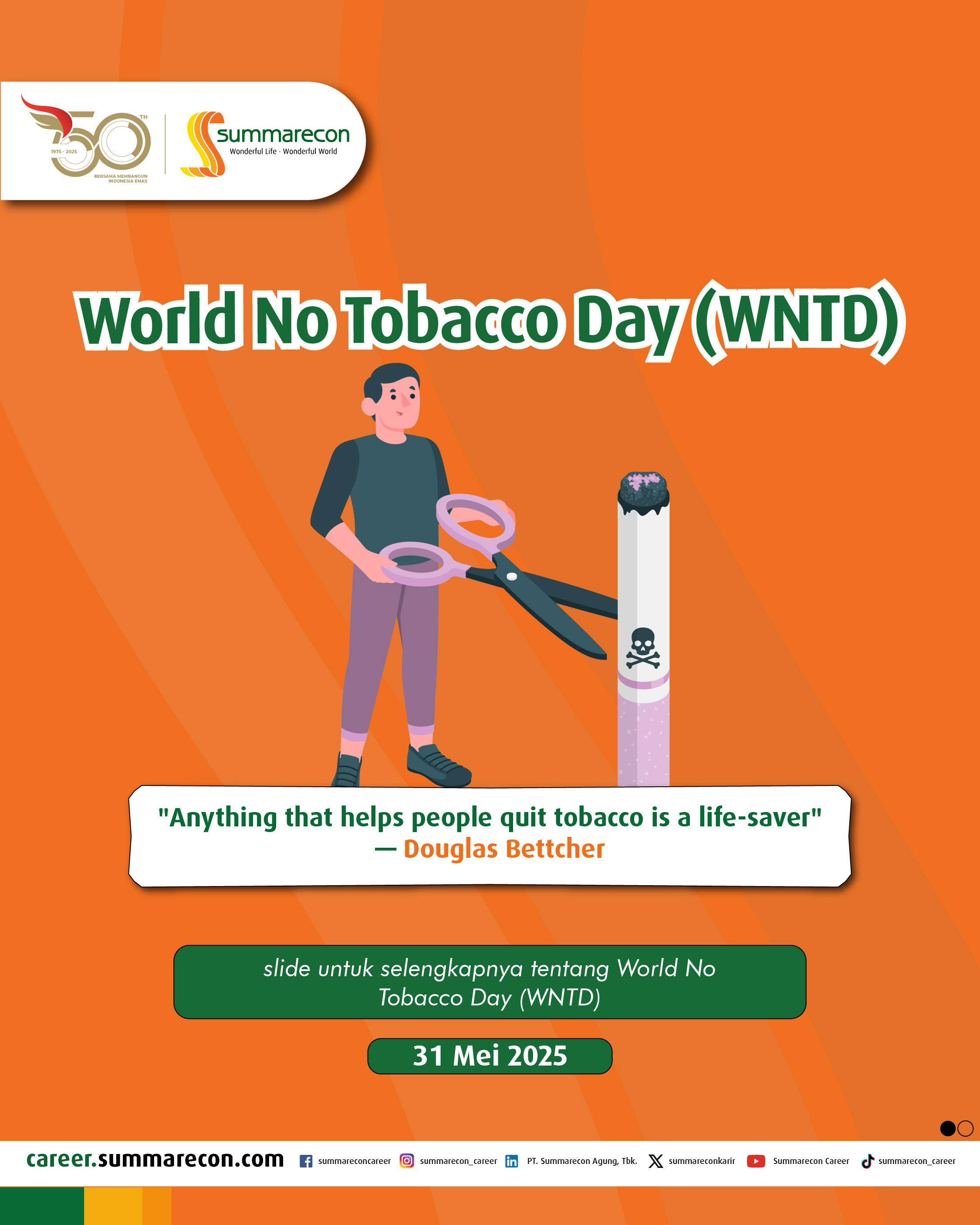 World No Tobacco Day (WNTD)