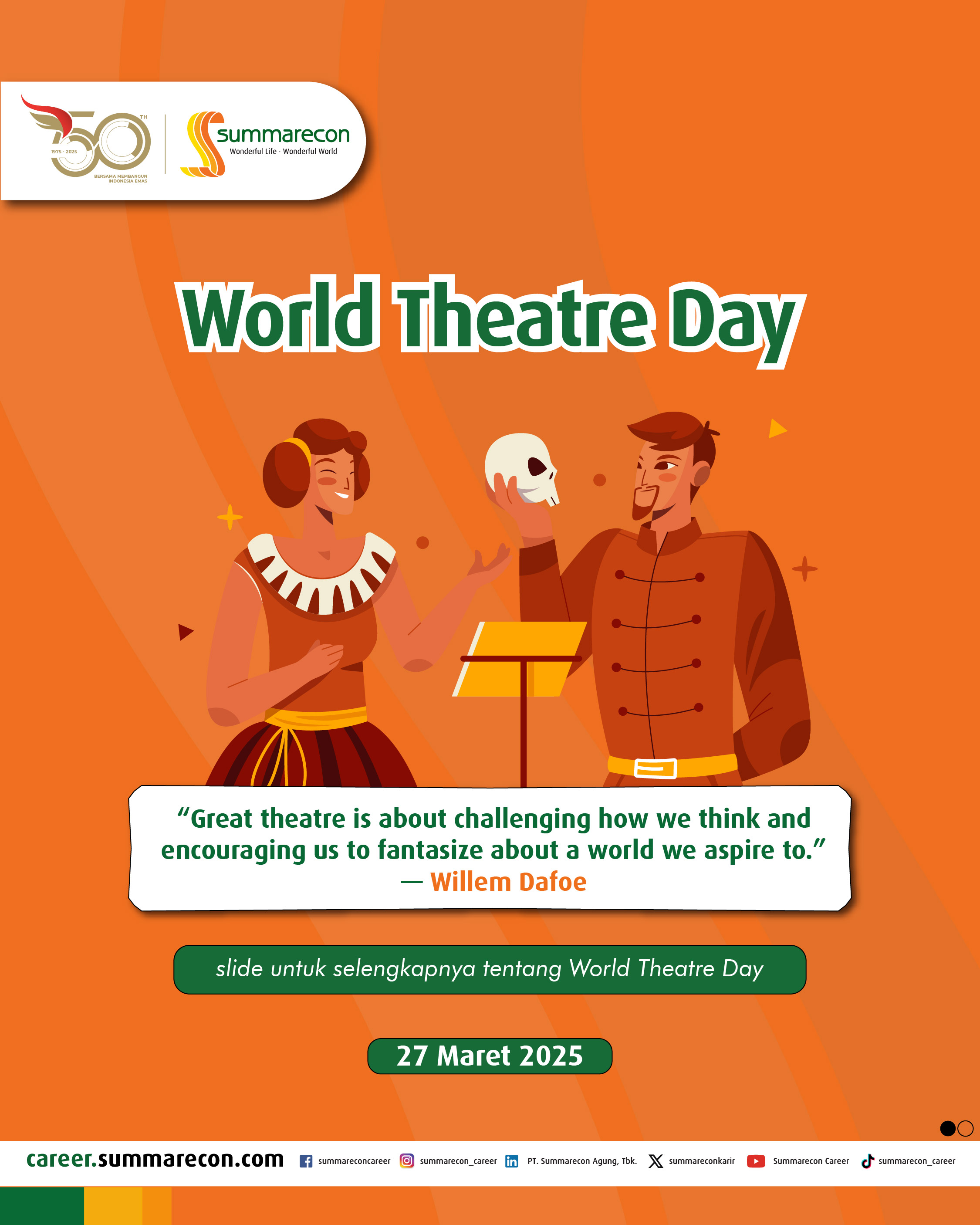 World Theatre Day