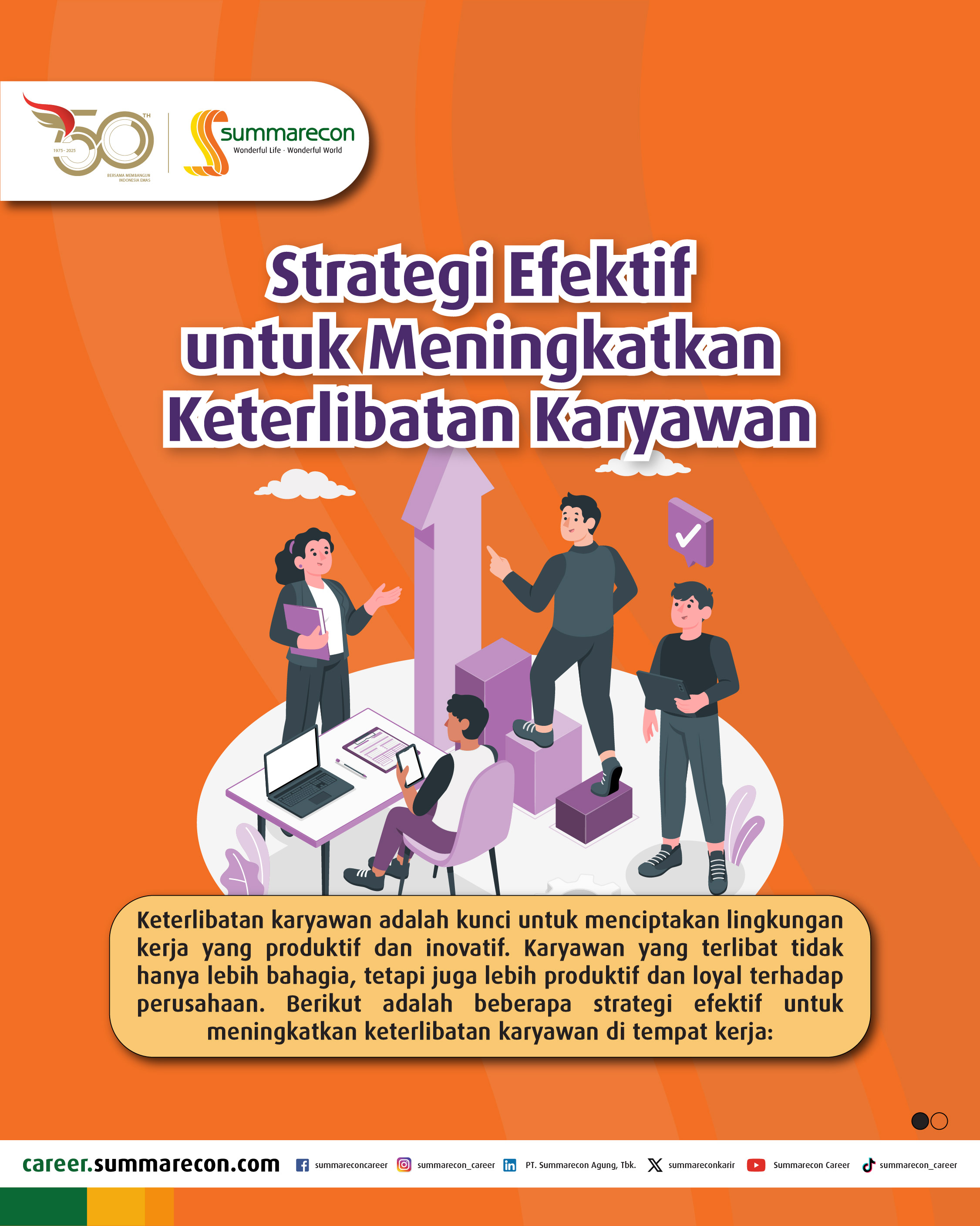 Strategi Efektif untuk Meningkatkan Keterlibatan Karyawan