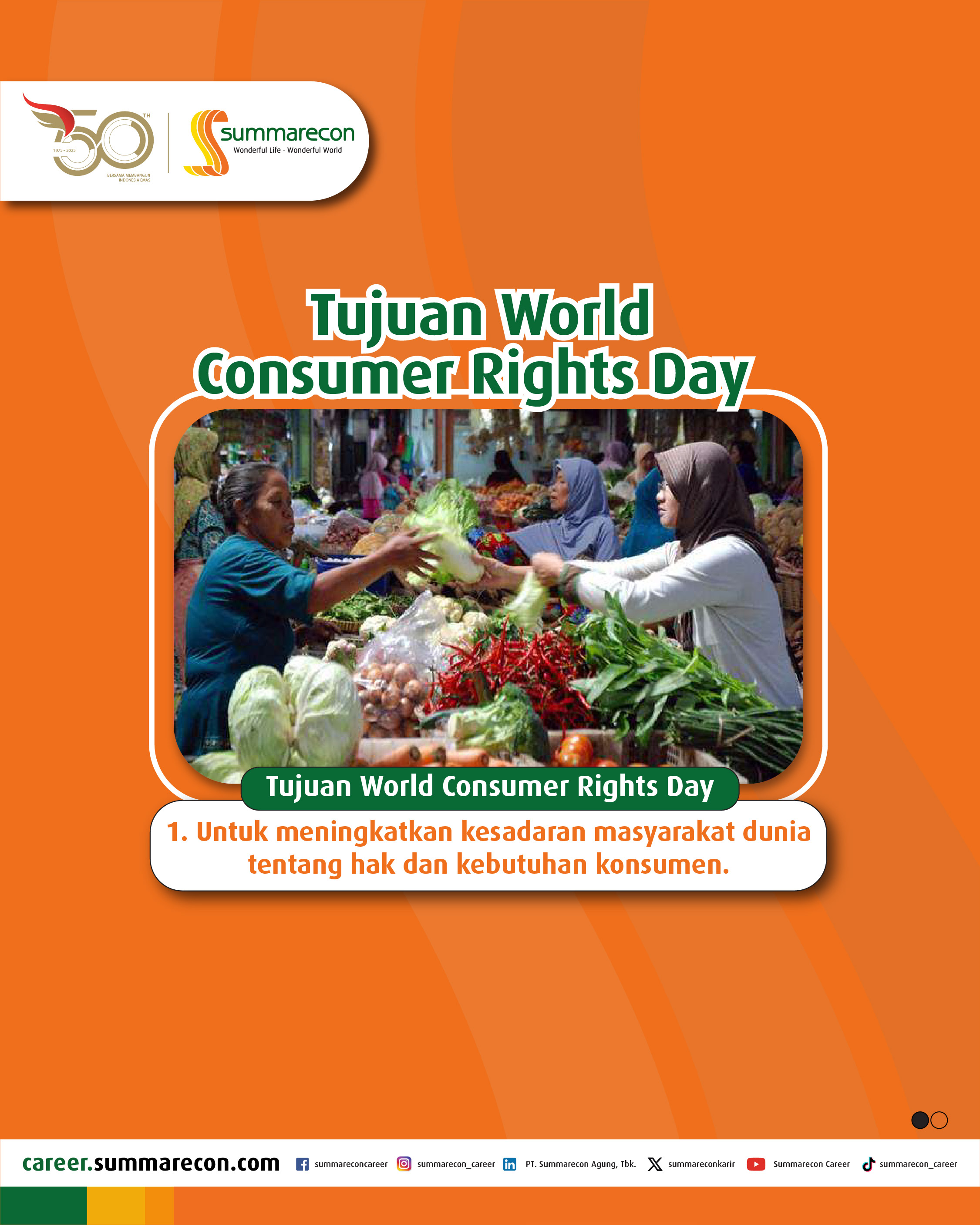 Tujuan World Consumer Rights Day (1/5)