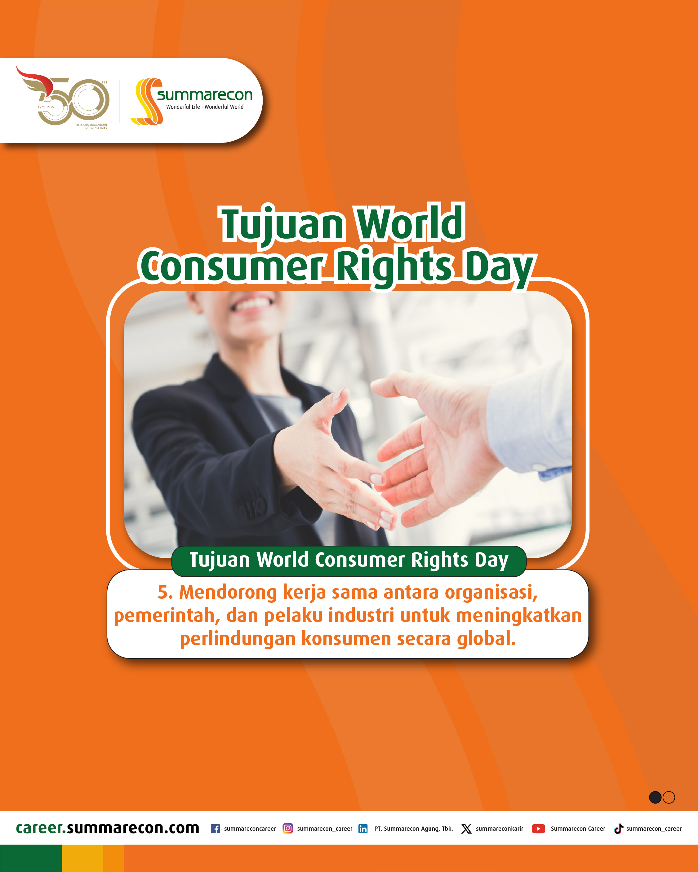 Tujuan World Consumer Rights Day (5/5)
