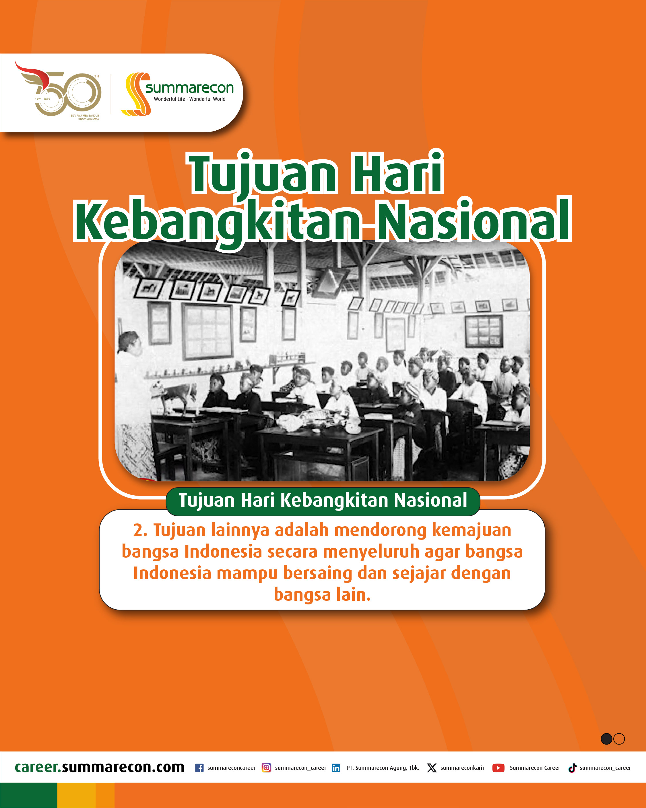 Tujuan Hari Kebangkitan Nasional (2/3)