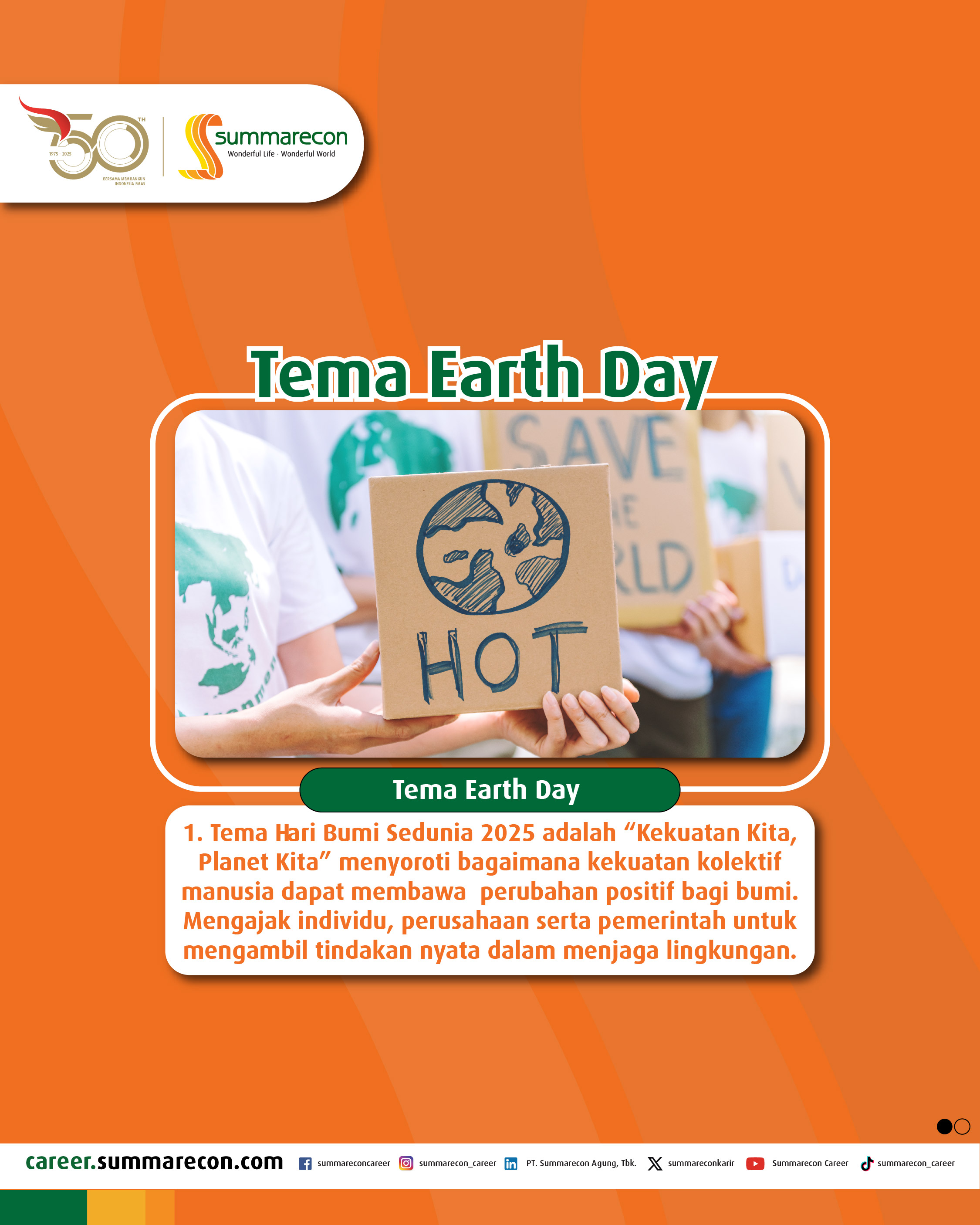 Tema Earth Day (1/4)
