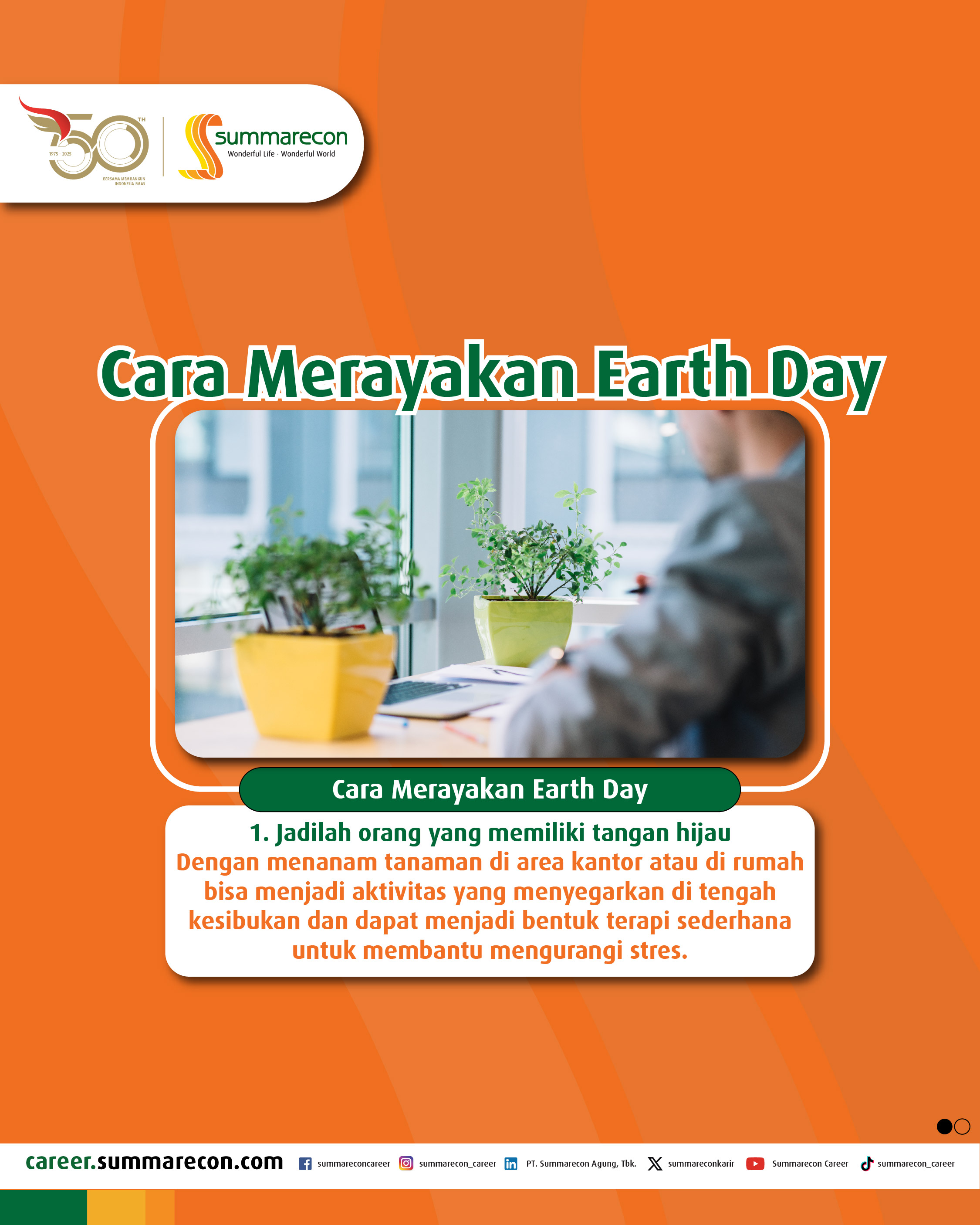 Cara Merayakan Earth Day (1/3)