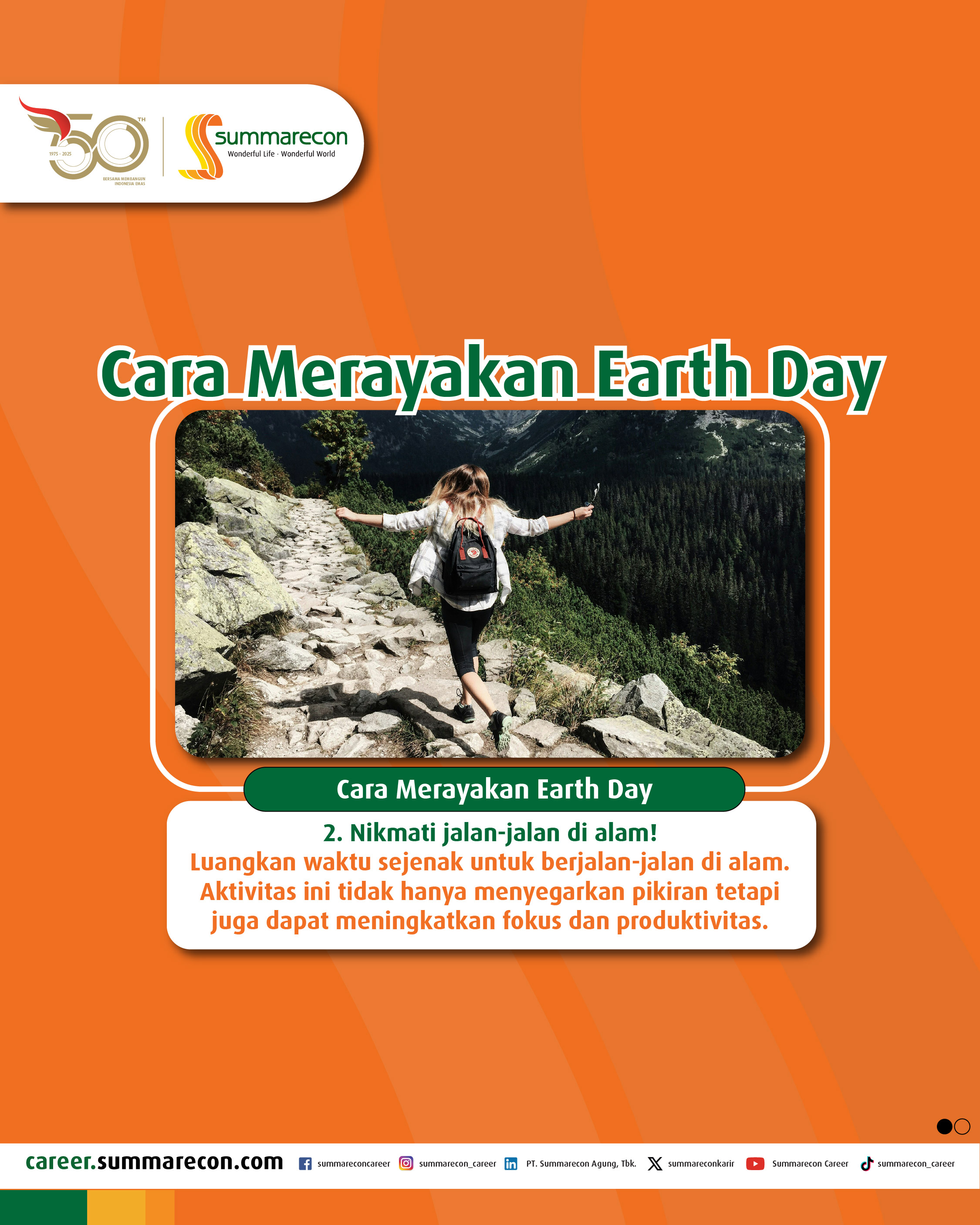 Cara Merayakan Earth Day (2/3)