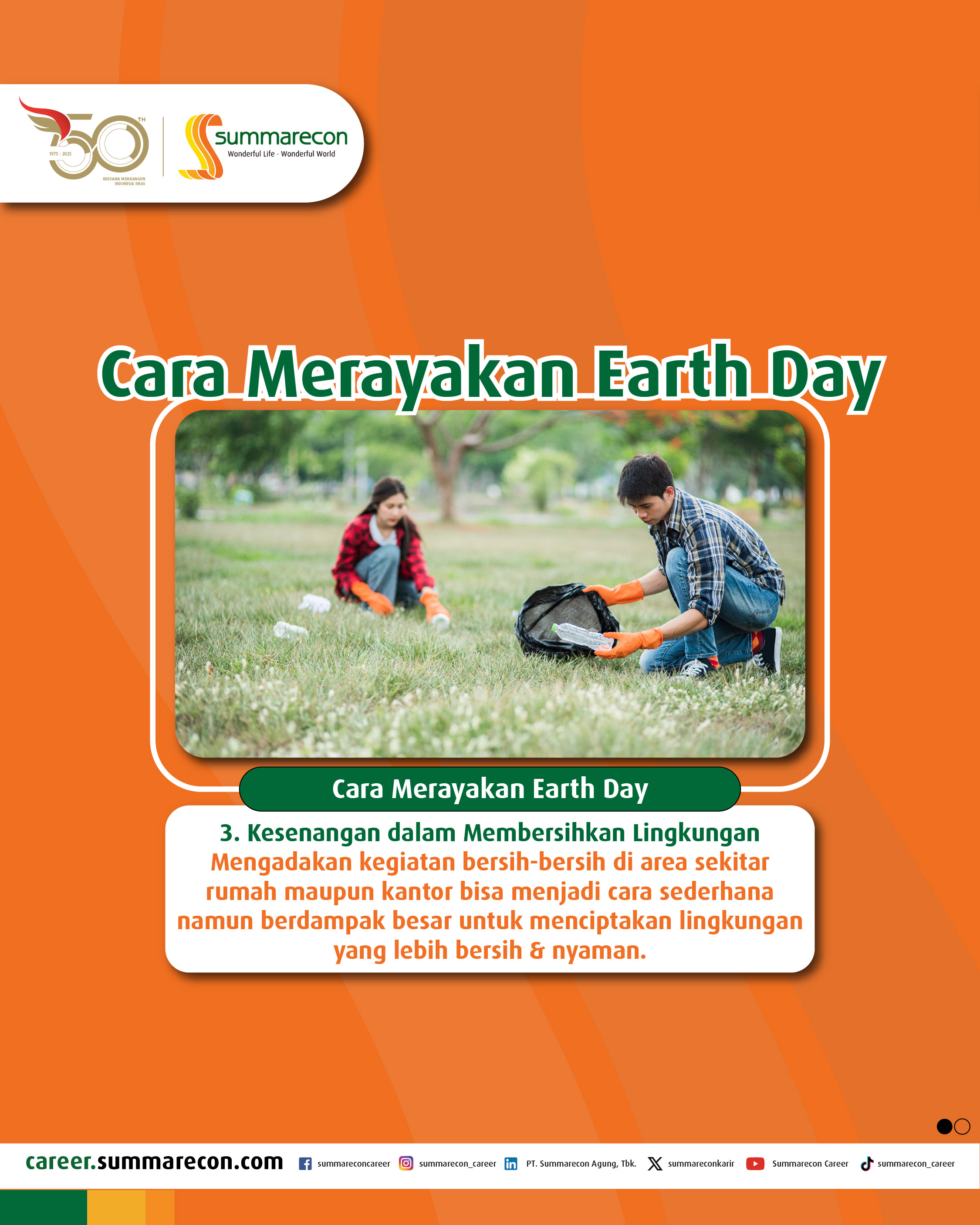 Cara Merayakan Earth Day (3/3)