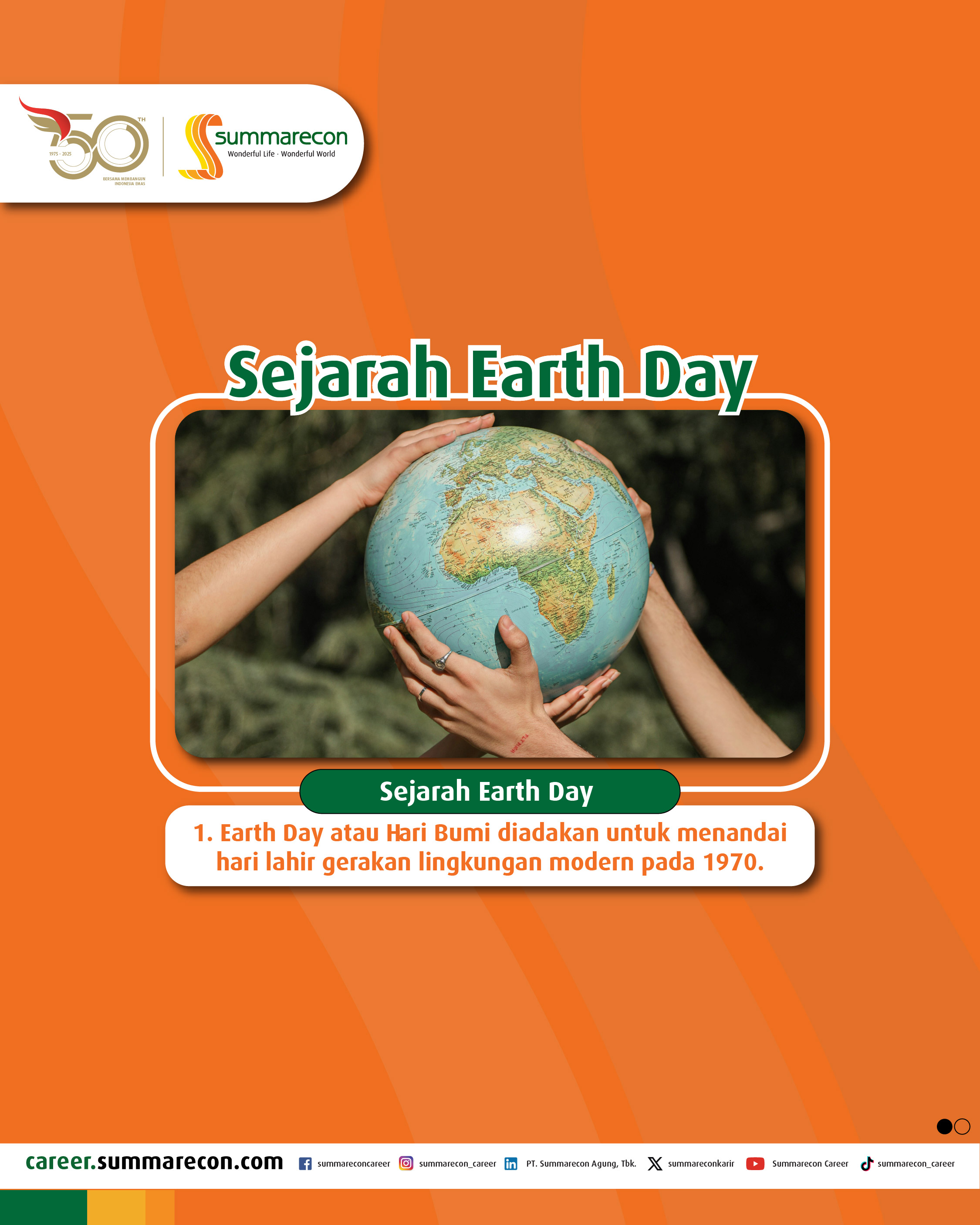 Sejarah Earth Day (1/8)