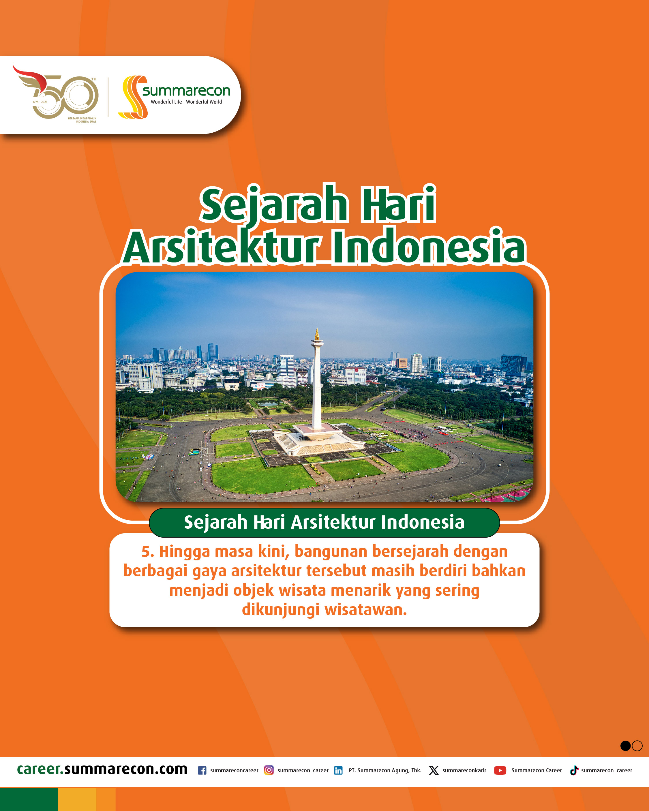 Sejarah Hari Arsitektur (5/5)