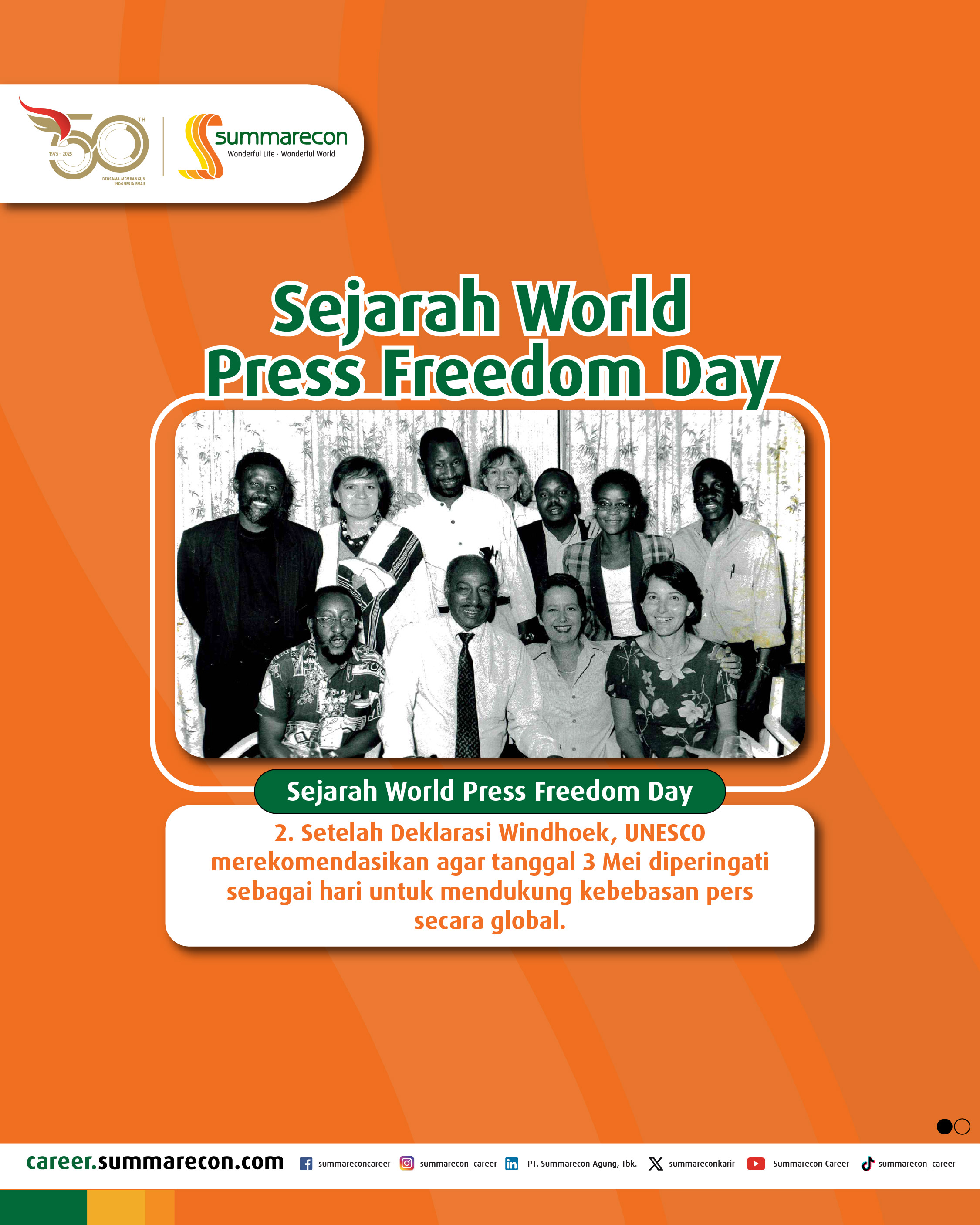 Sejarah World Press Freedom Day (2/5)