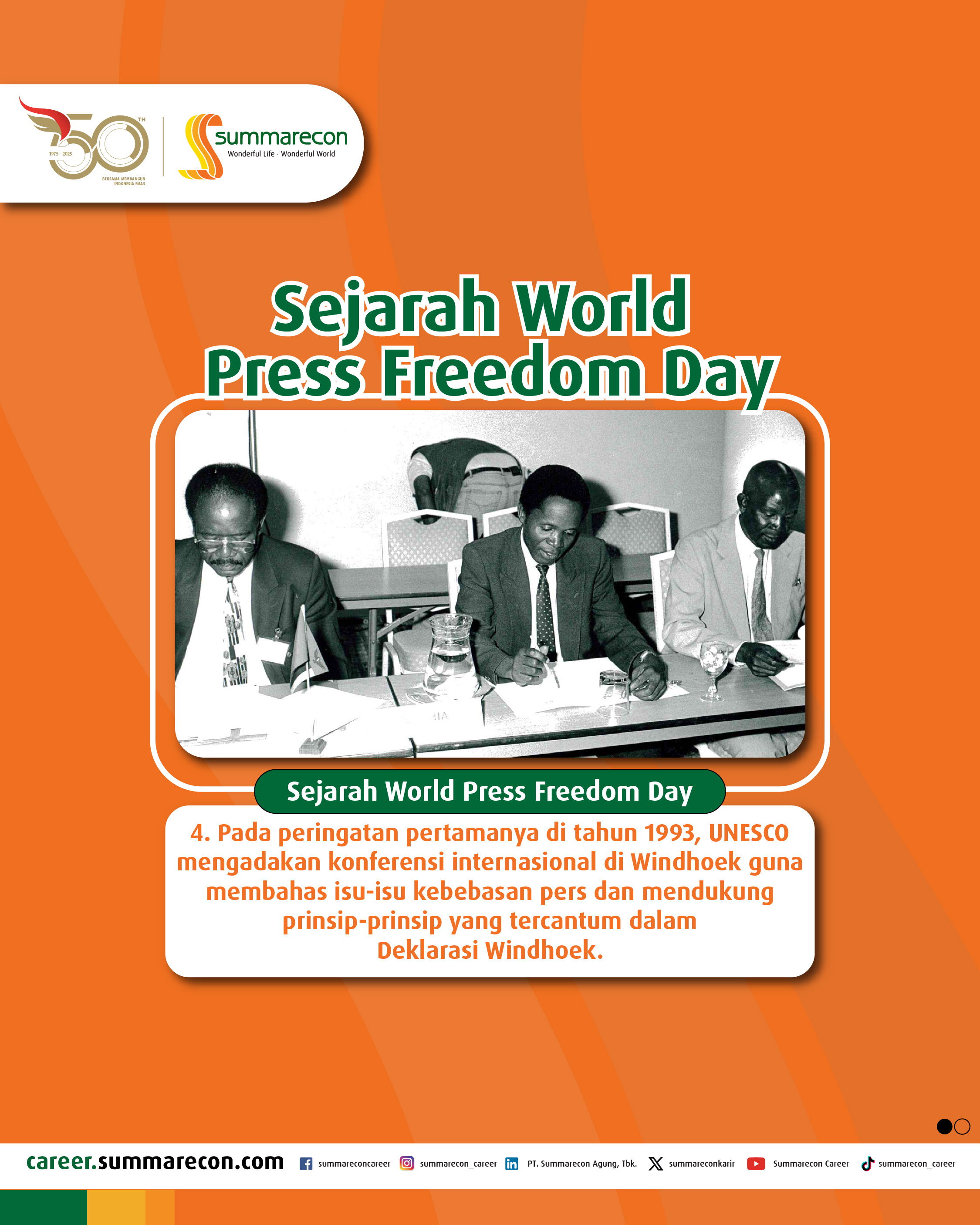 Sejarah World Press Freedom Day (4/5)
