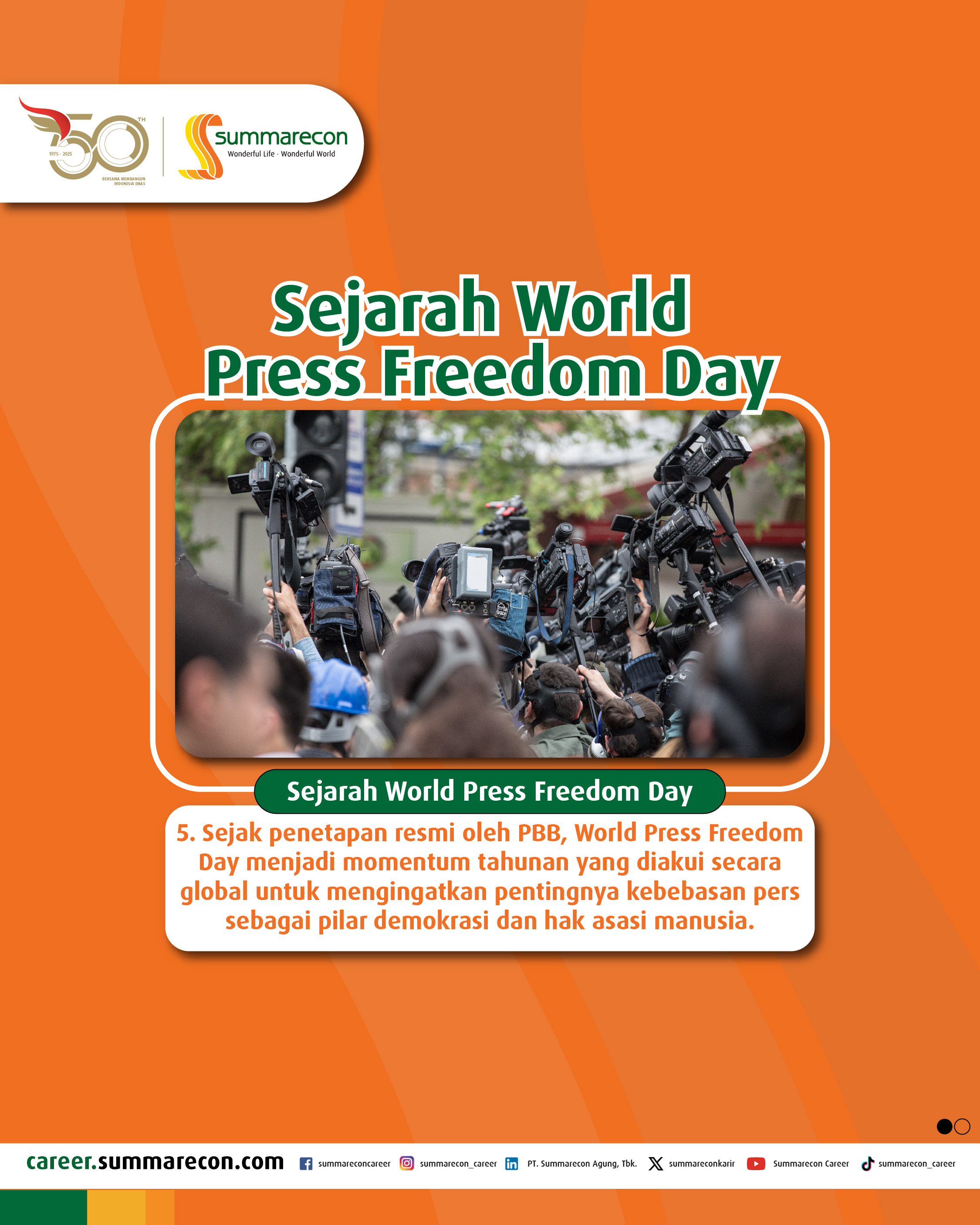 Sejarah World Press Freedom Day (5/5)