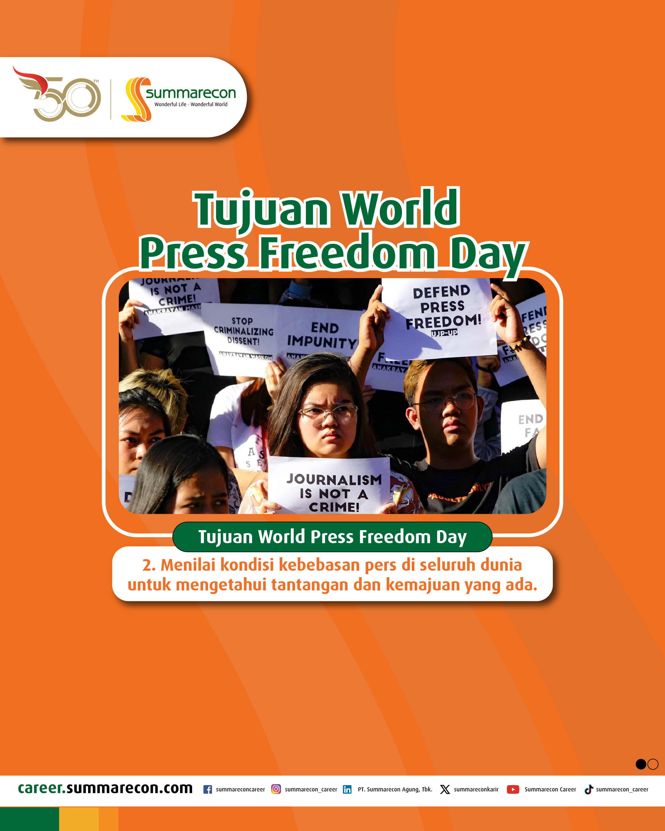Tujuan World Press Freedom Day (2/4)
