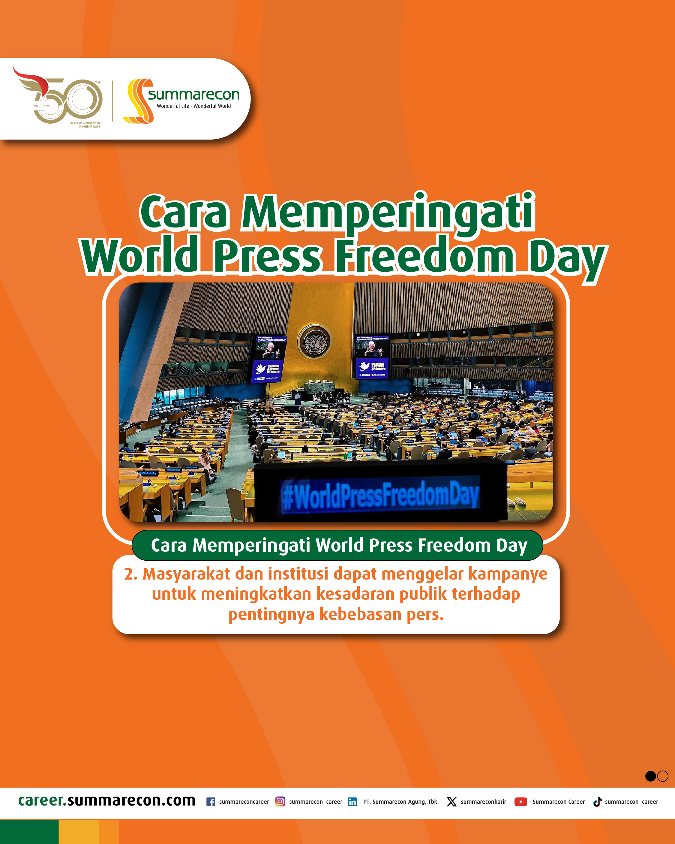 Cara Memperingati World Press Freedom Day (2/3)