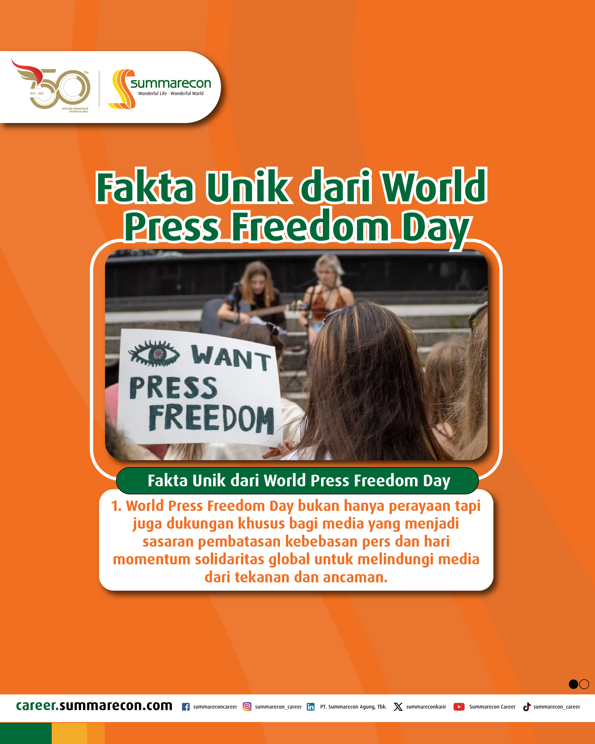 Fakta Unik World Press Freedom Day (1/4)