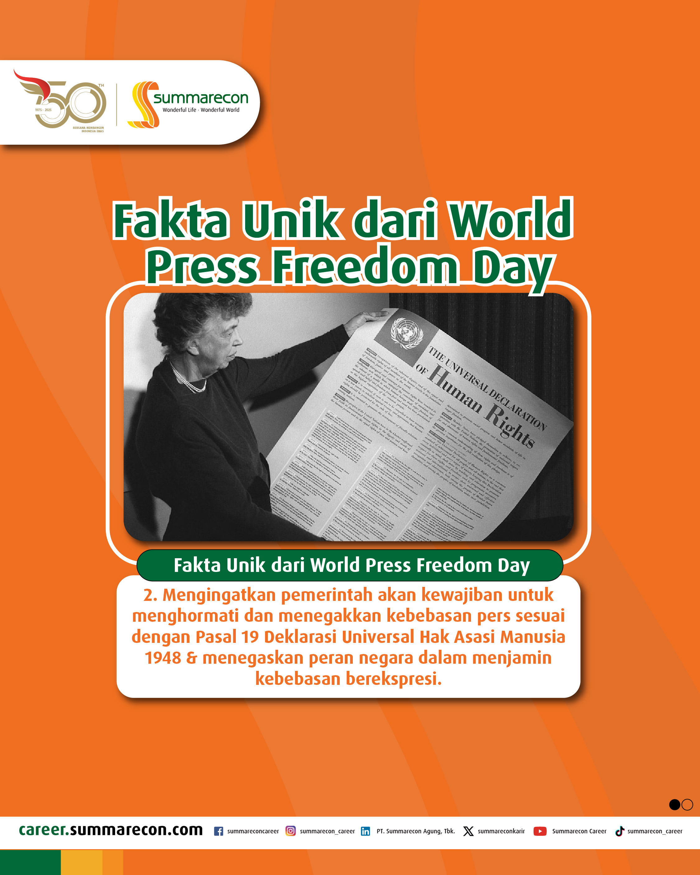 Fakta Unik World Press Freedom Day (2/4)