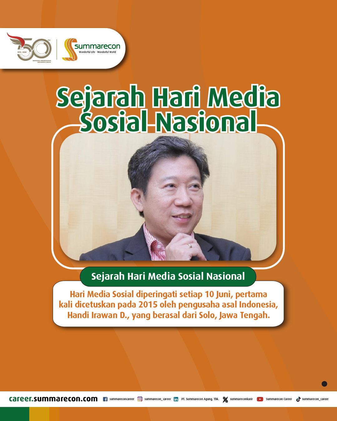 Sejarah Hari Media Sosial Nasional (1/4)