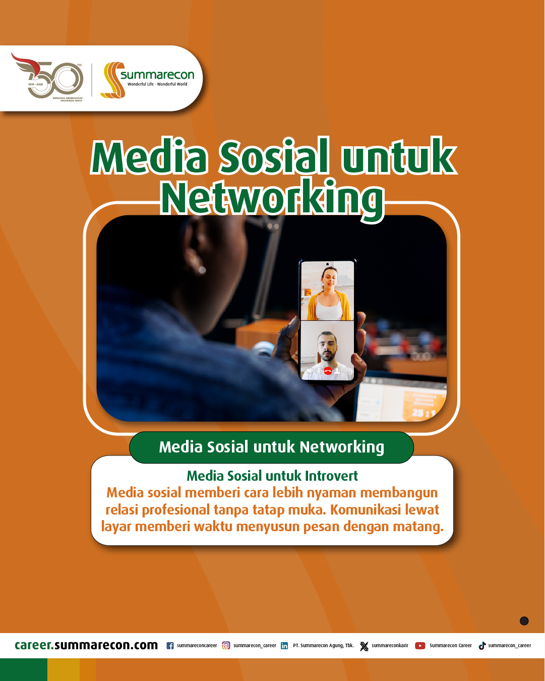 Media Sosial untuk Networking (4/4)