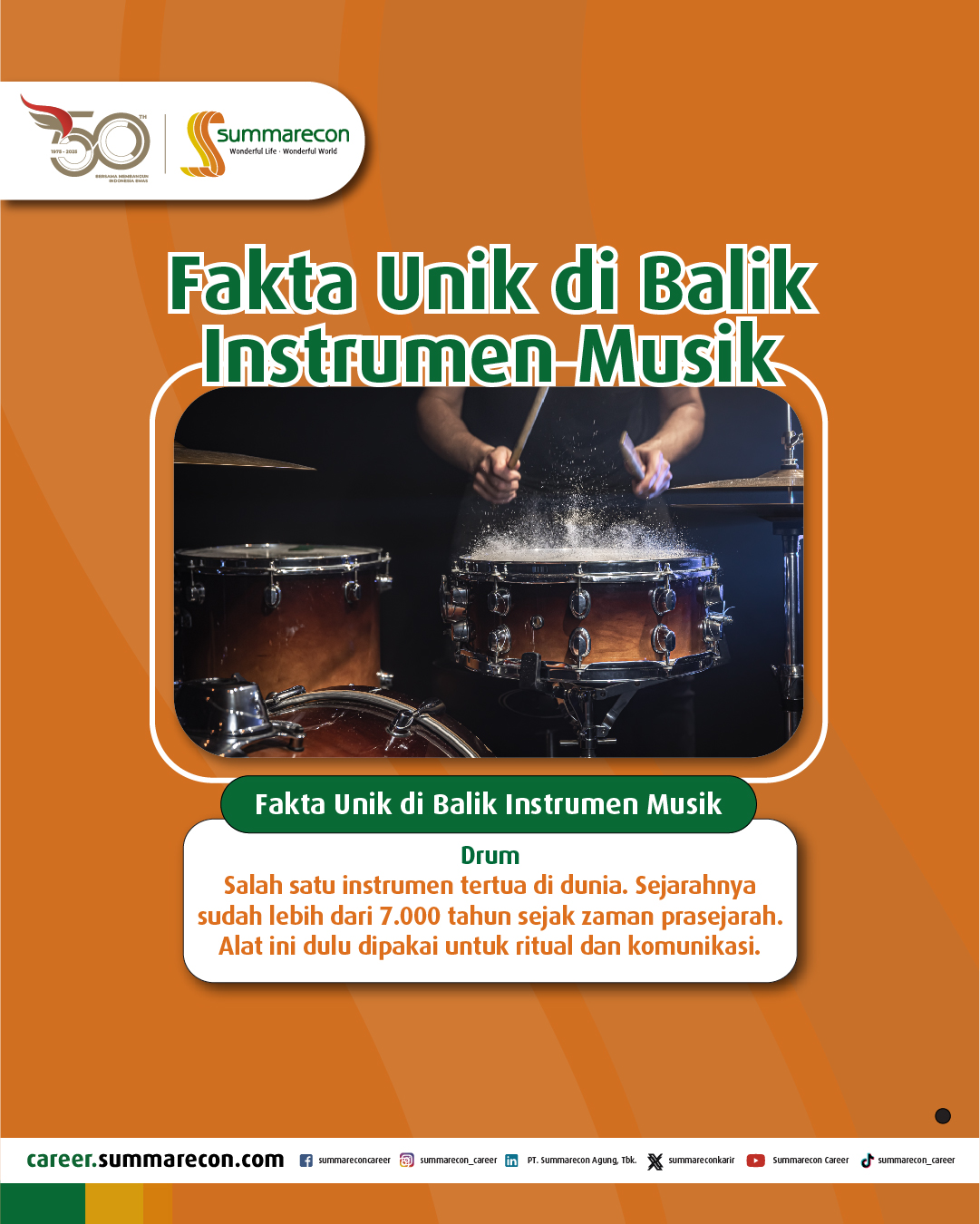 Fakta Unik di Balik Instrumen Musik (3/3)