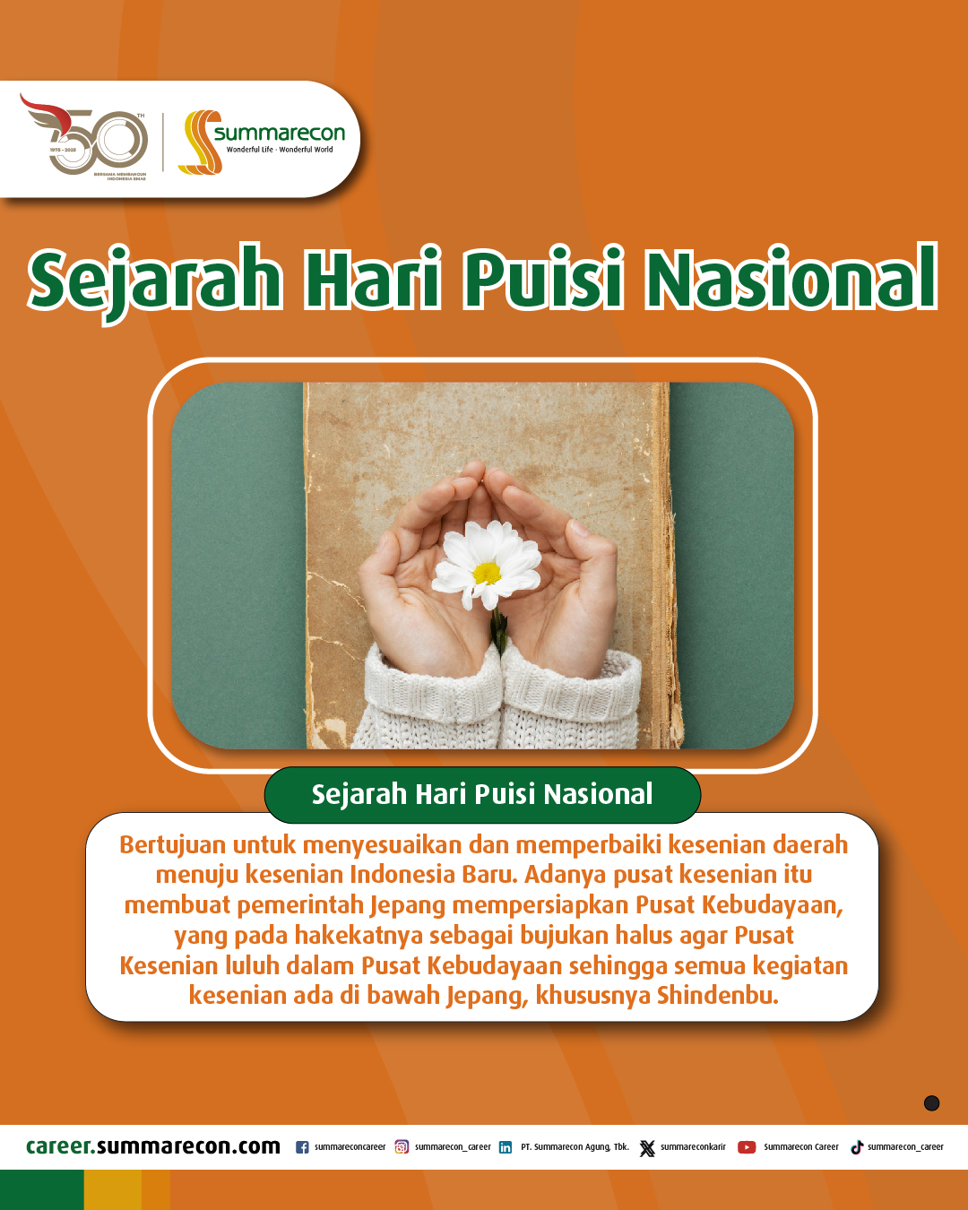 Sejarah Hari Puisi Nasional (3/4)