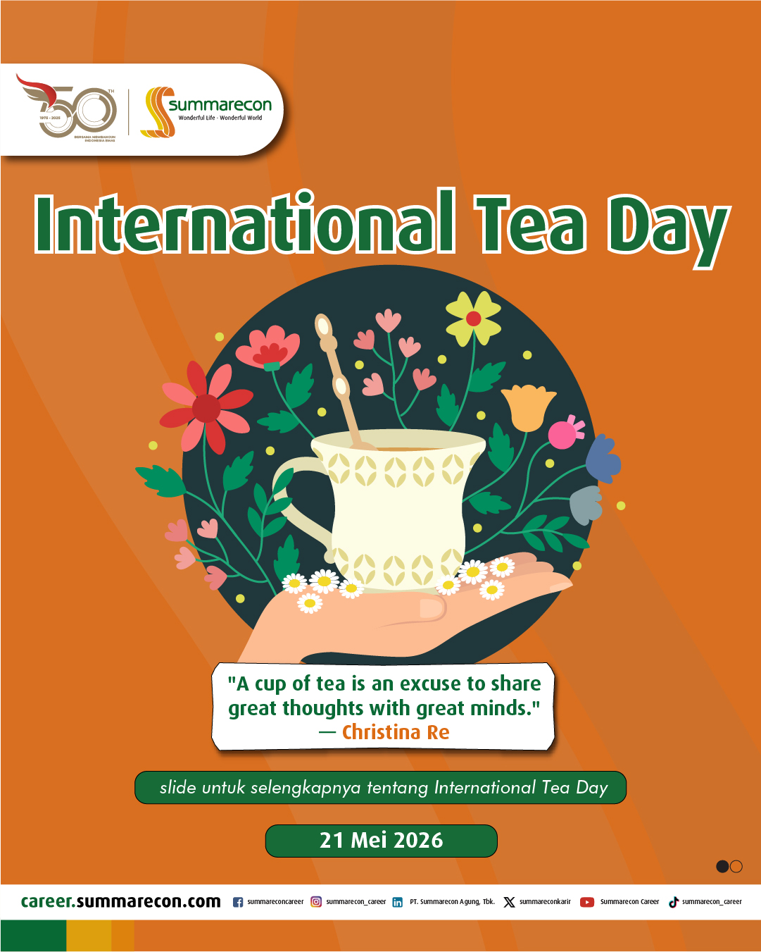 International Tea Day