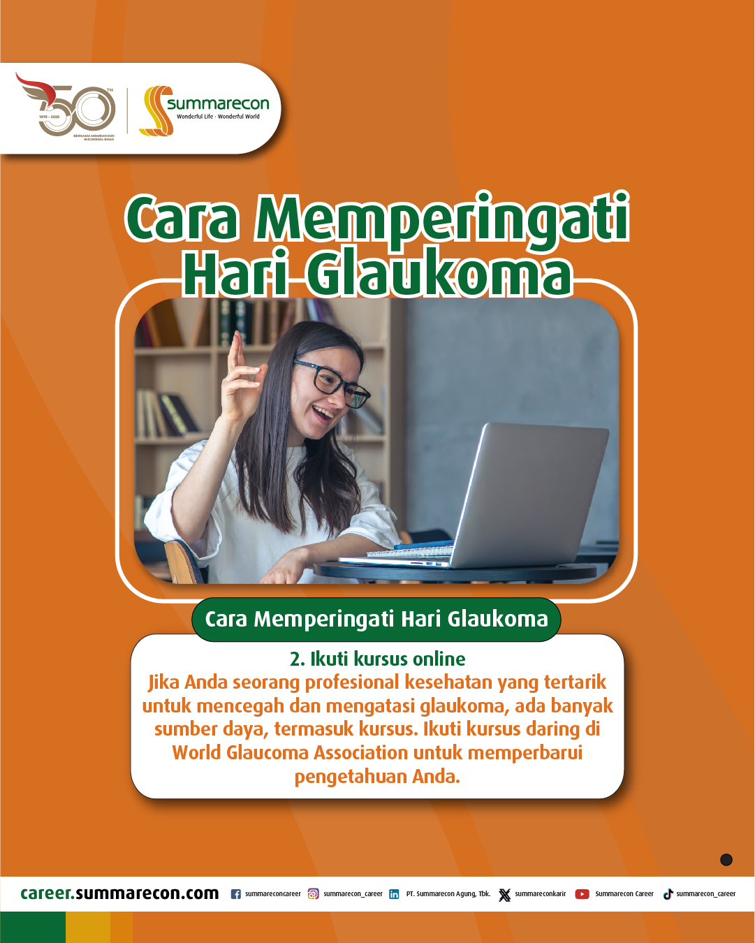 Cara Memperingati Hari Glaukoma (2/3)