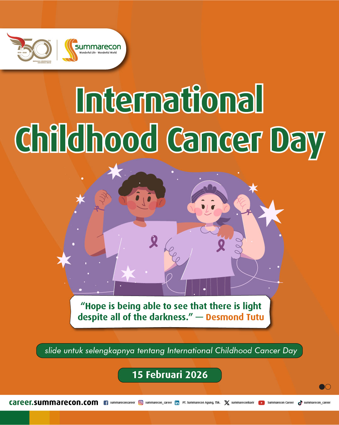 International Childhood Cancer Day