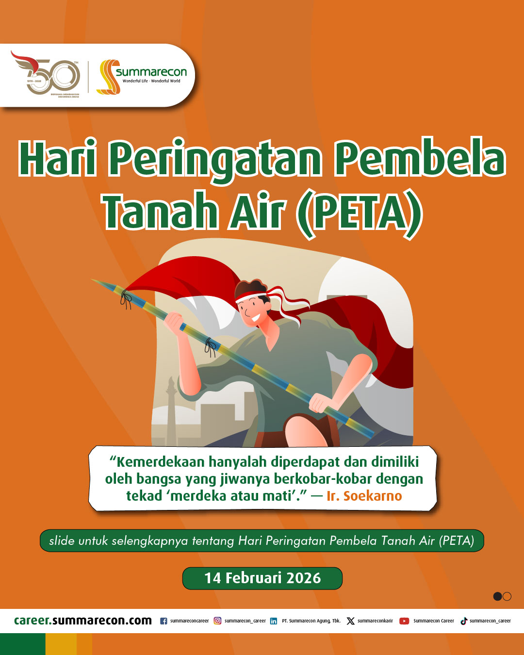 Hari Peringatan Pembela Tanah Air (PETA)