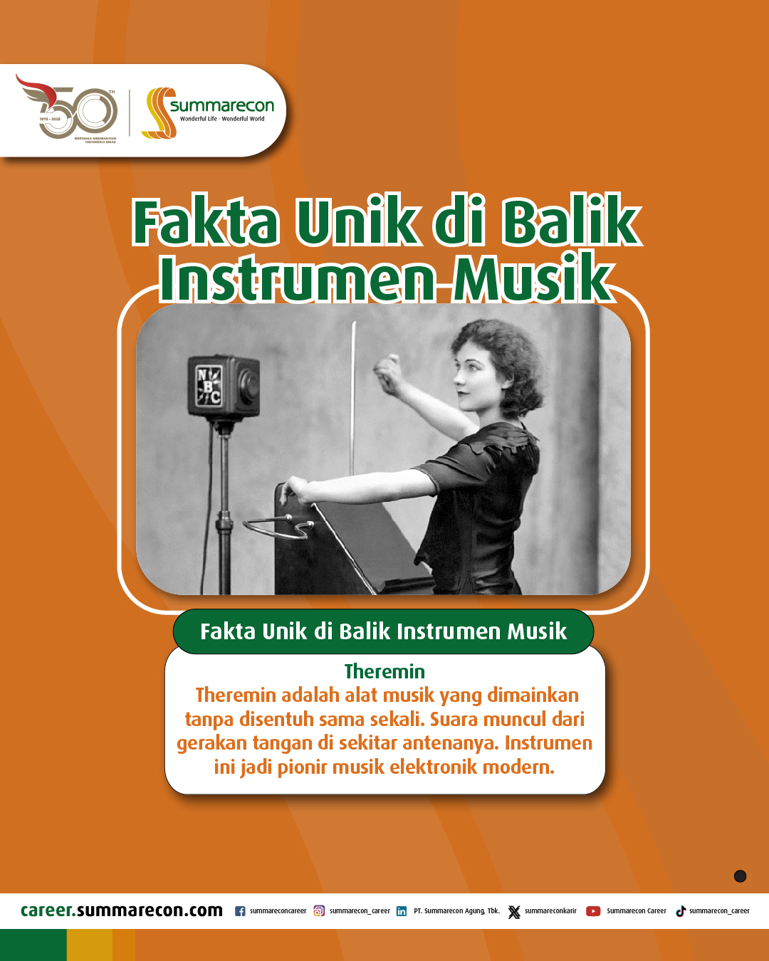 Fakta Unik di Balik Instrumen Musik (1/3)
