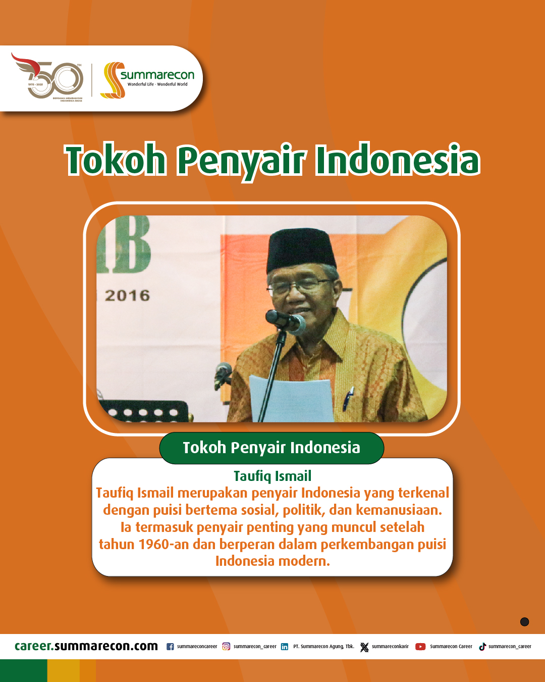 Tokoh Penyair Indonesia (4/4)