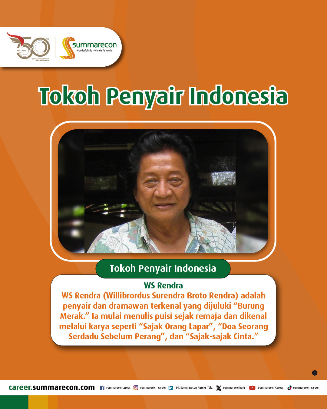 Tokoh Penyair Indonesia (3/4)