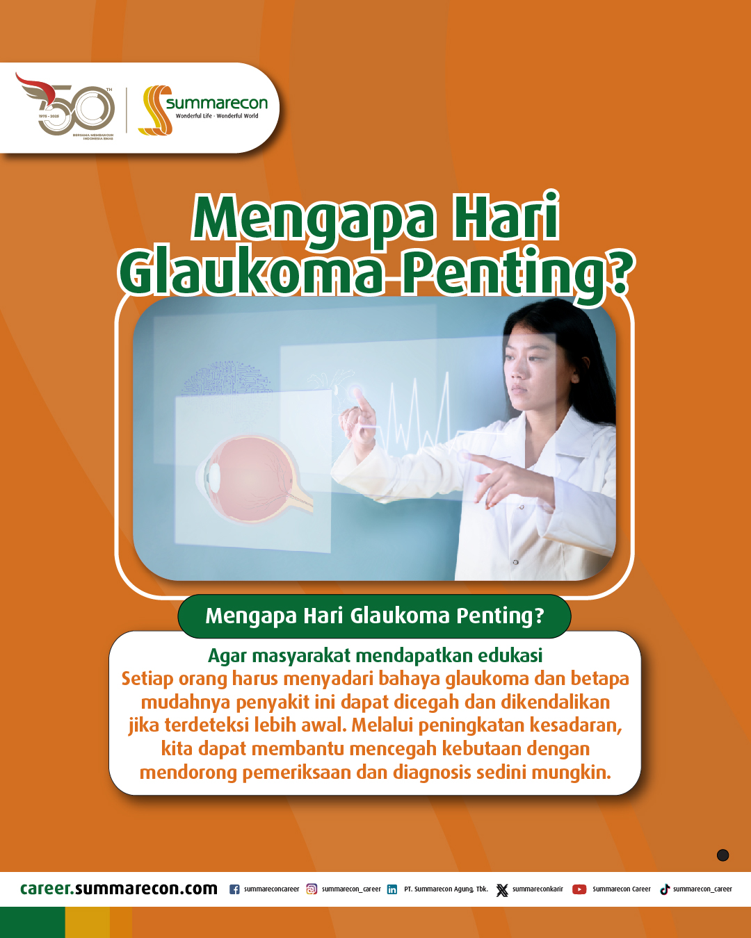 Mengapa Hari Glaukoma Penting? (1/3)