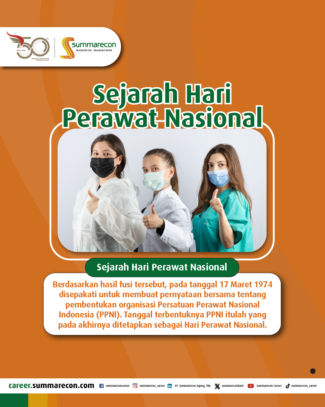 Sejarah Hari Perawat Nasional (5/5)