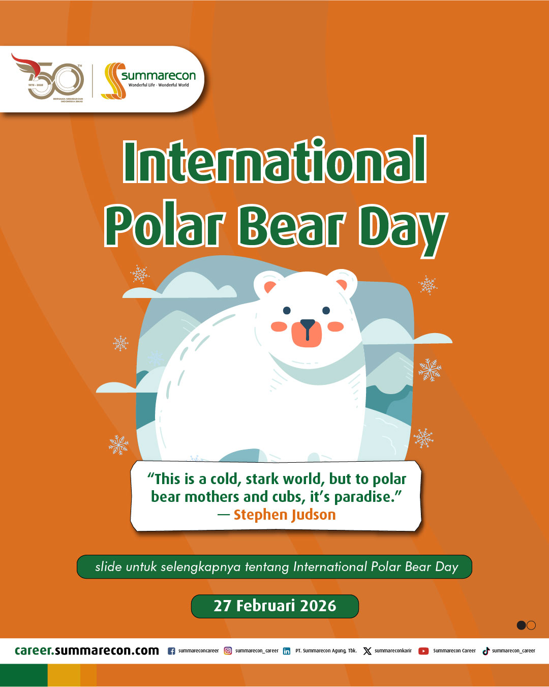 International Polar Bear Day
