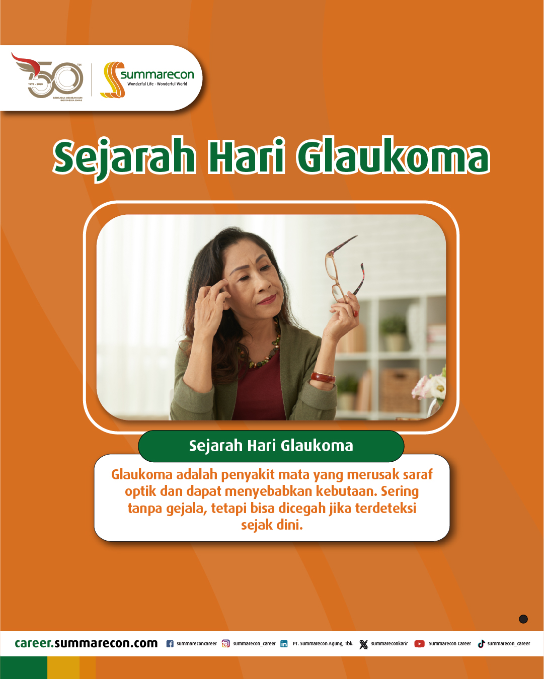 Sejarah Hari Glaukoma (2/4)