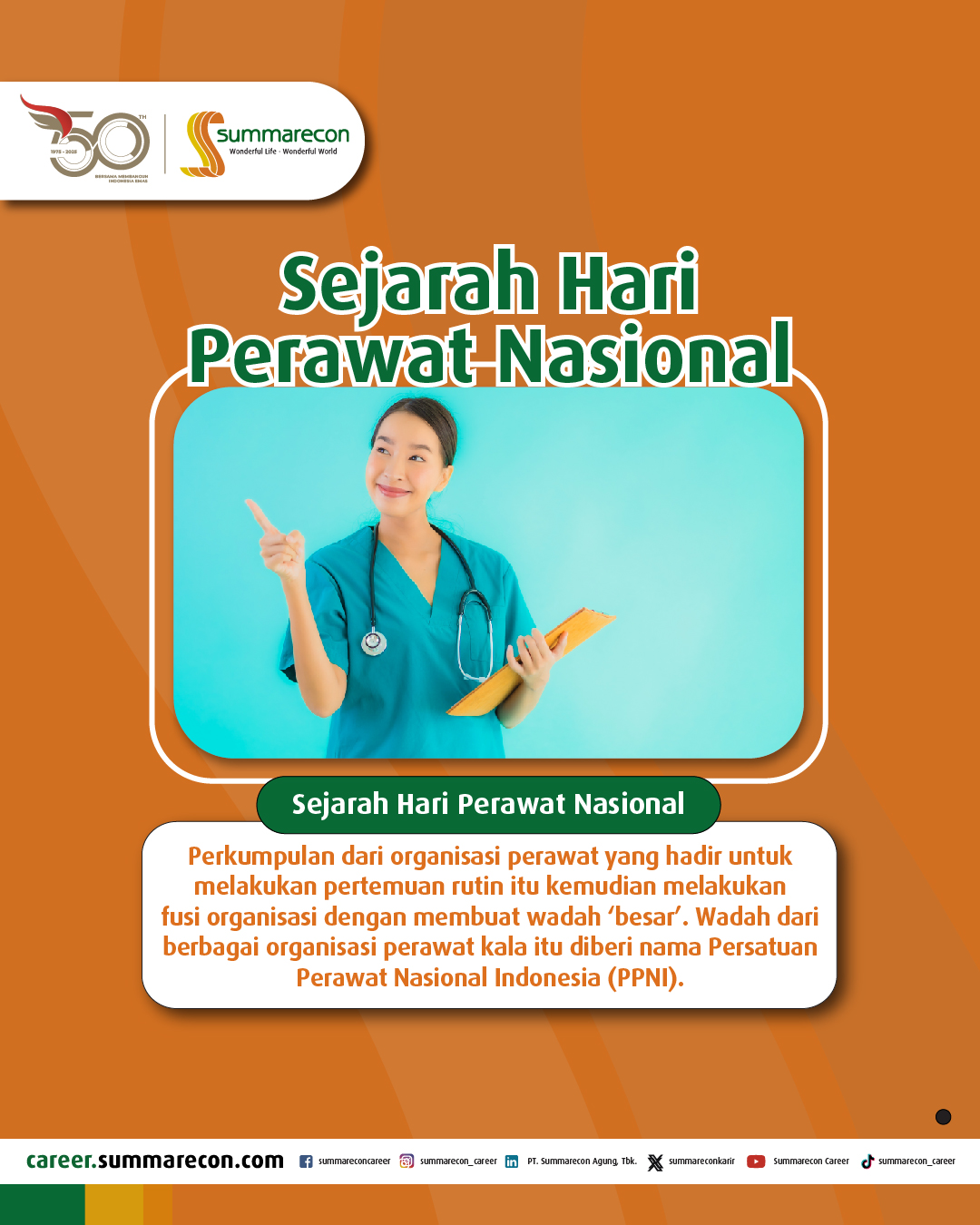 Sejarah Hari Perawat Nasional (4/5)