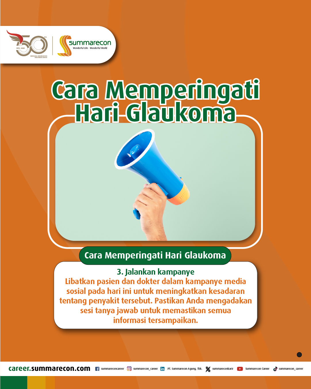 Cara Memperingati Hari Glaukoma (3/3)