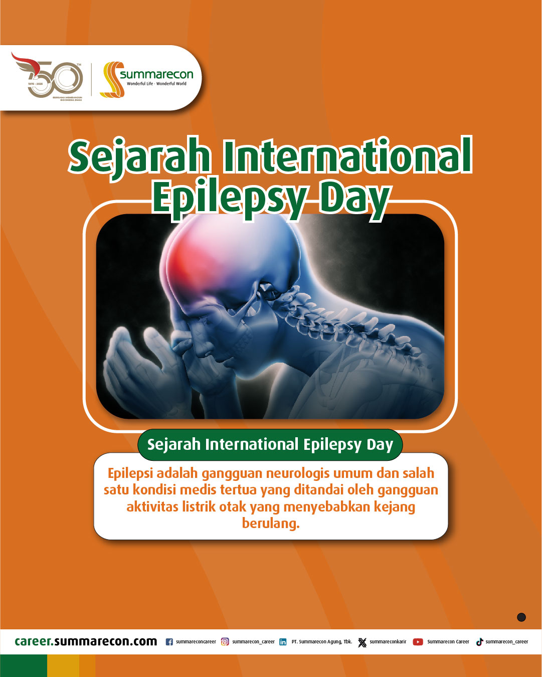 Sejarah International Epilepsy Day (2/5)