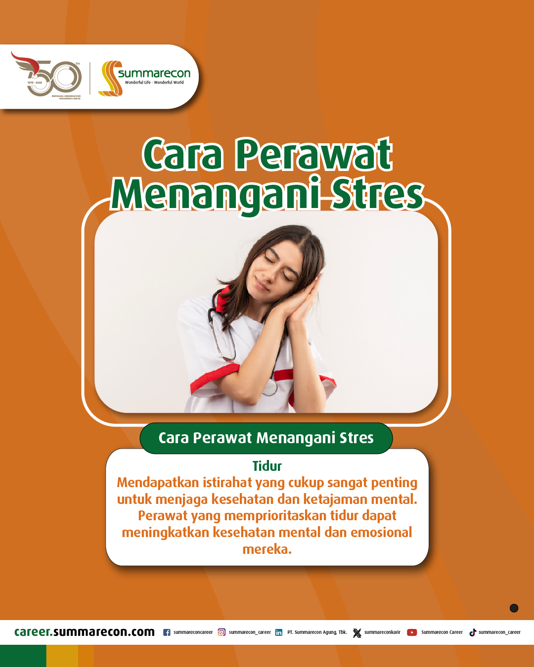 Cara Perawat Menangani Stres (1/3)