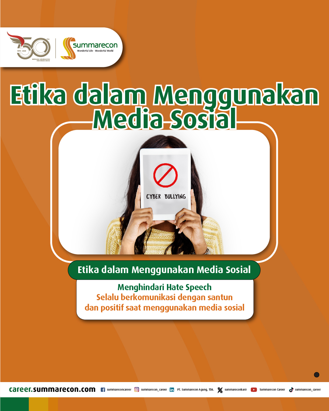 Etika dalam Menggunakan Media Sosial (3/3)