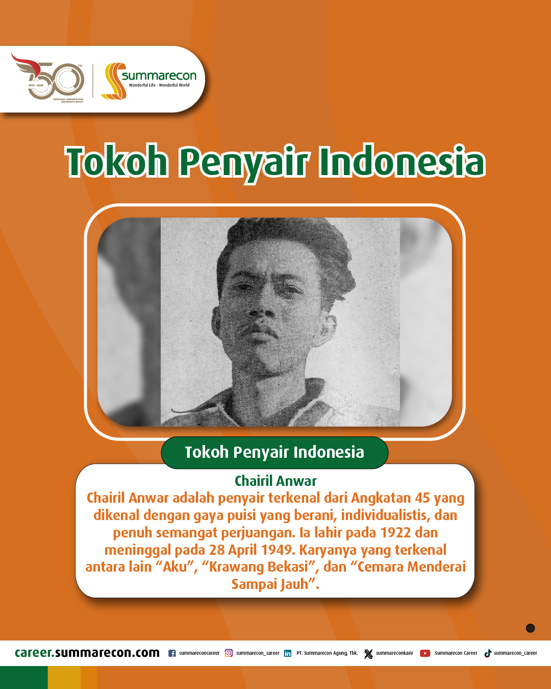 Tokoh Penyair Indonesia (1/4)