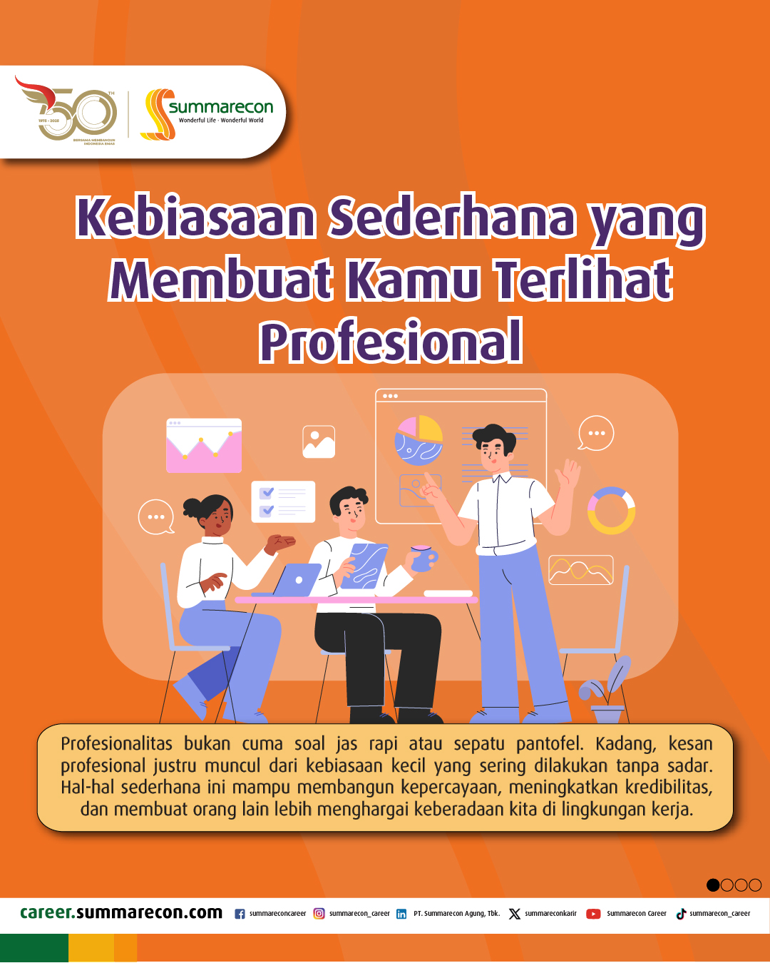 Kebiasaan Sederhana yang Membuat Kamu Terlihat Profesional