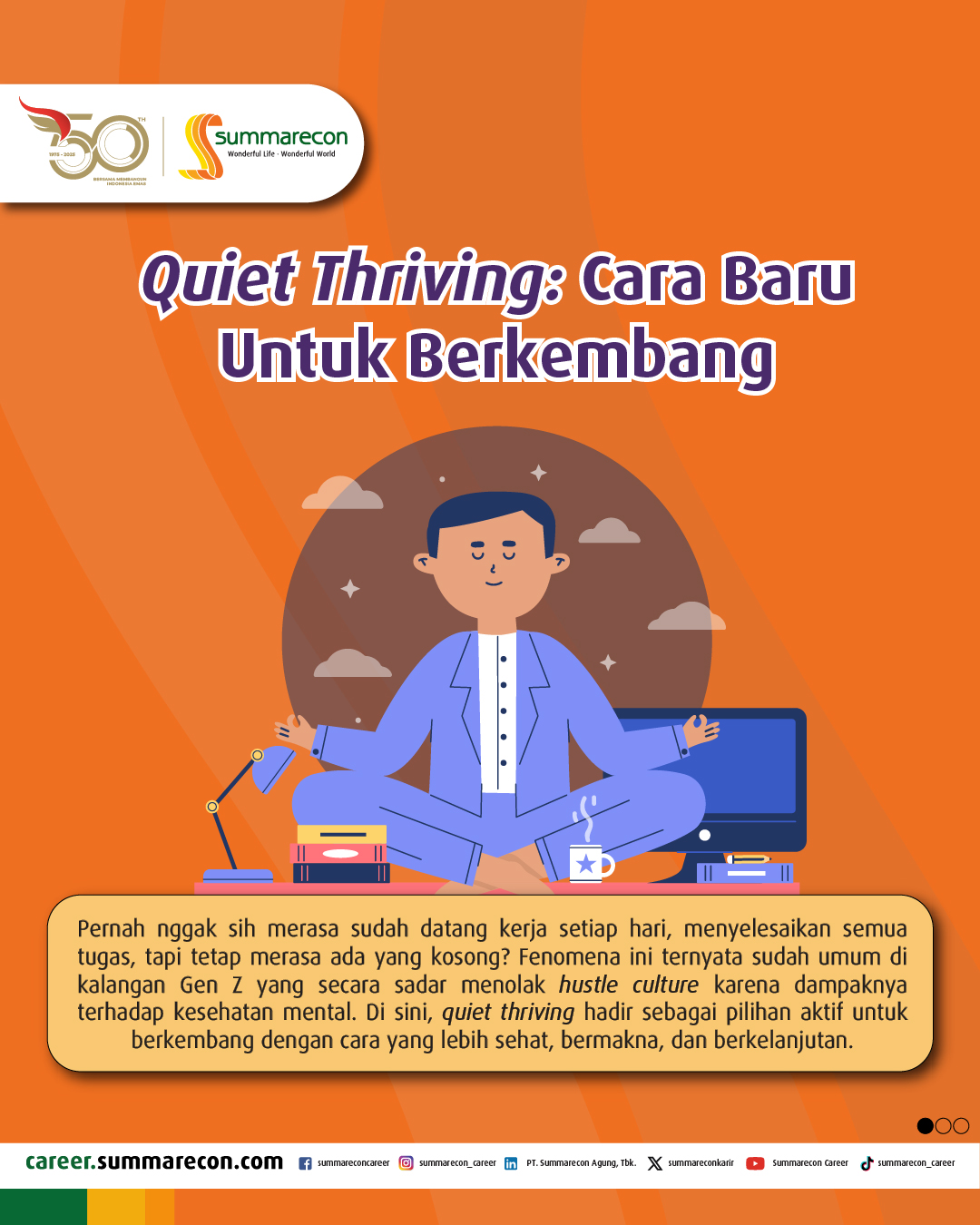 Quiet Thriving:Cara Baru Untuk Berkembang