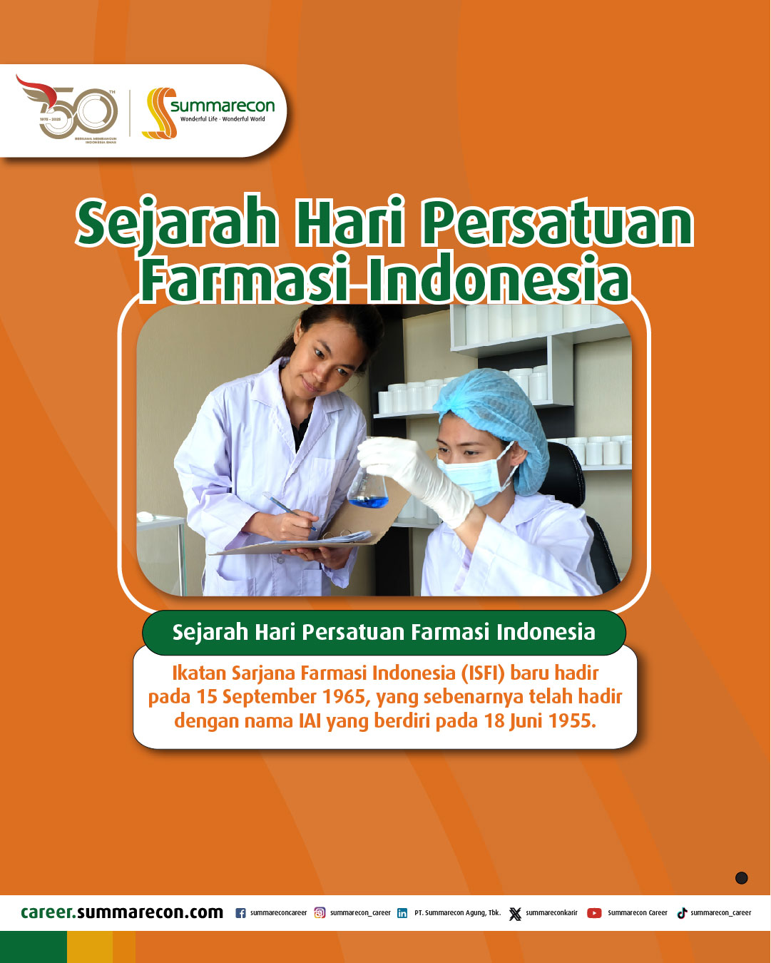Sejarah Hari Persatuan Farmasi Indonesia (4/5)