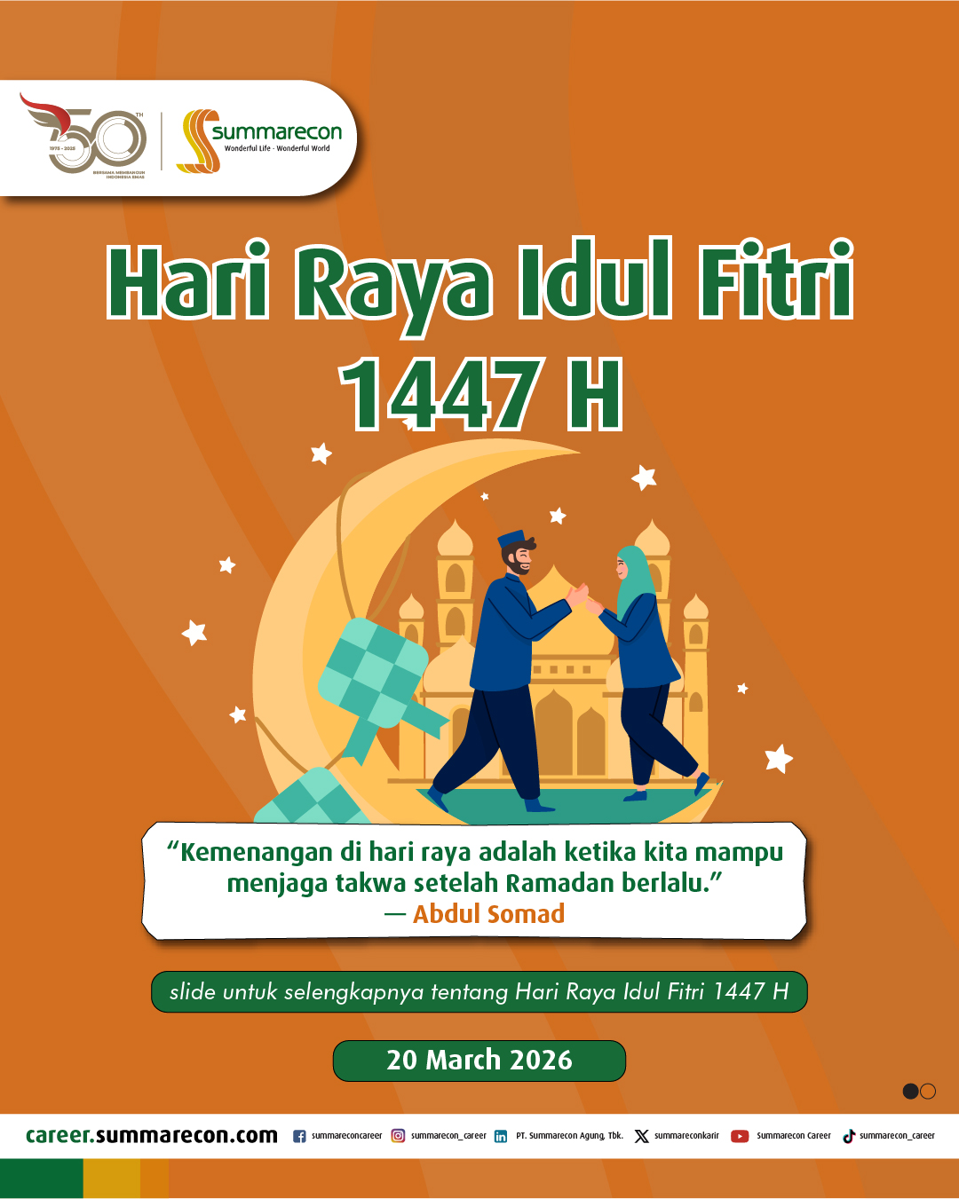 Hari Raya Idul Fitri 1447 H